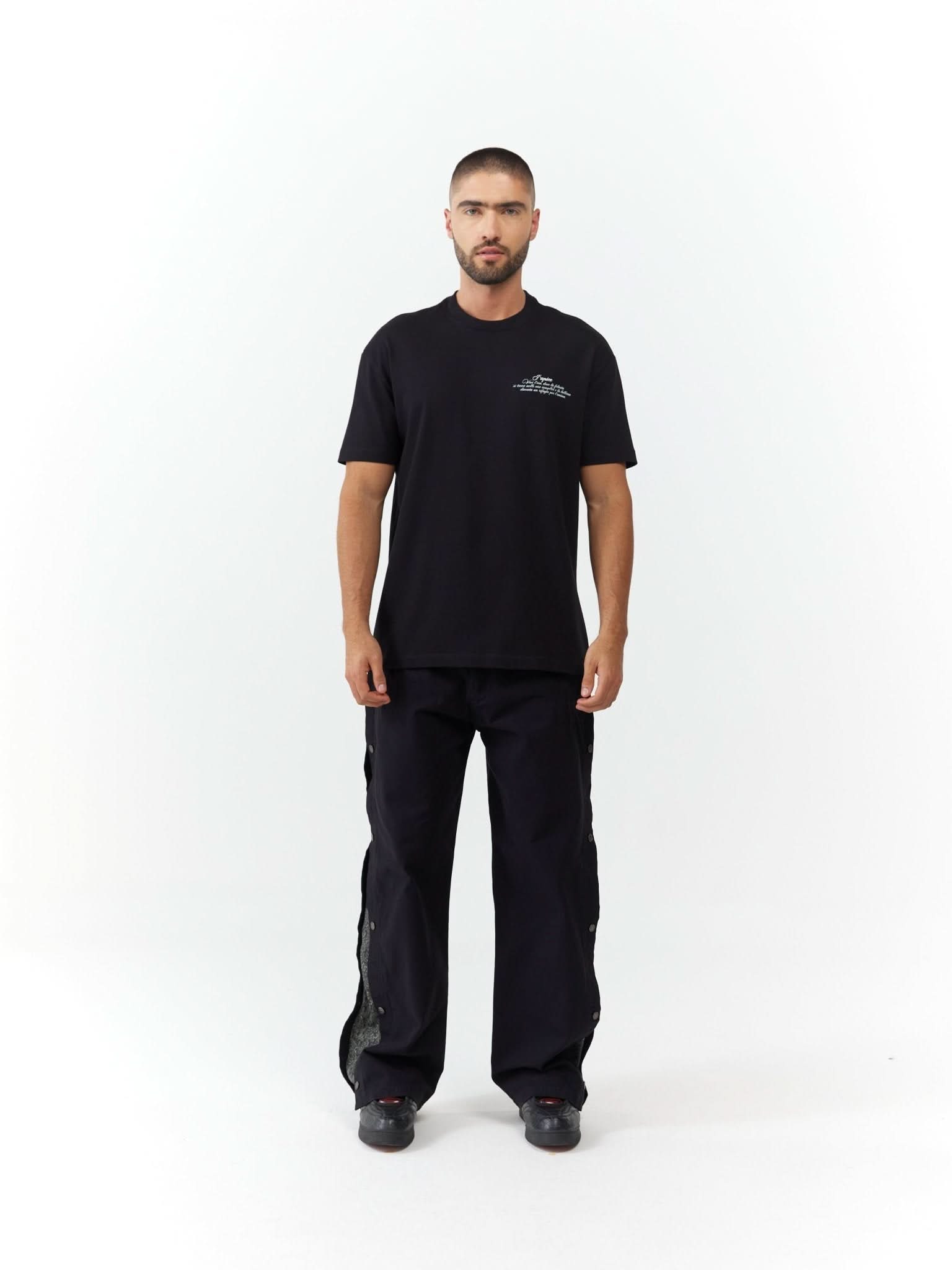 T - SHIRT MEN RISPLENDENTE BLACK CLEMONT - CLEMONT.CO S.A.S.