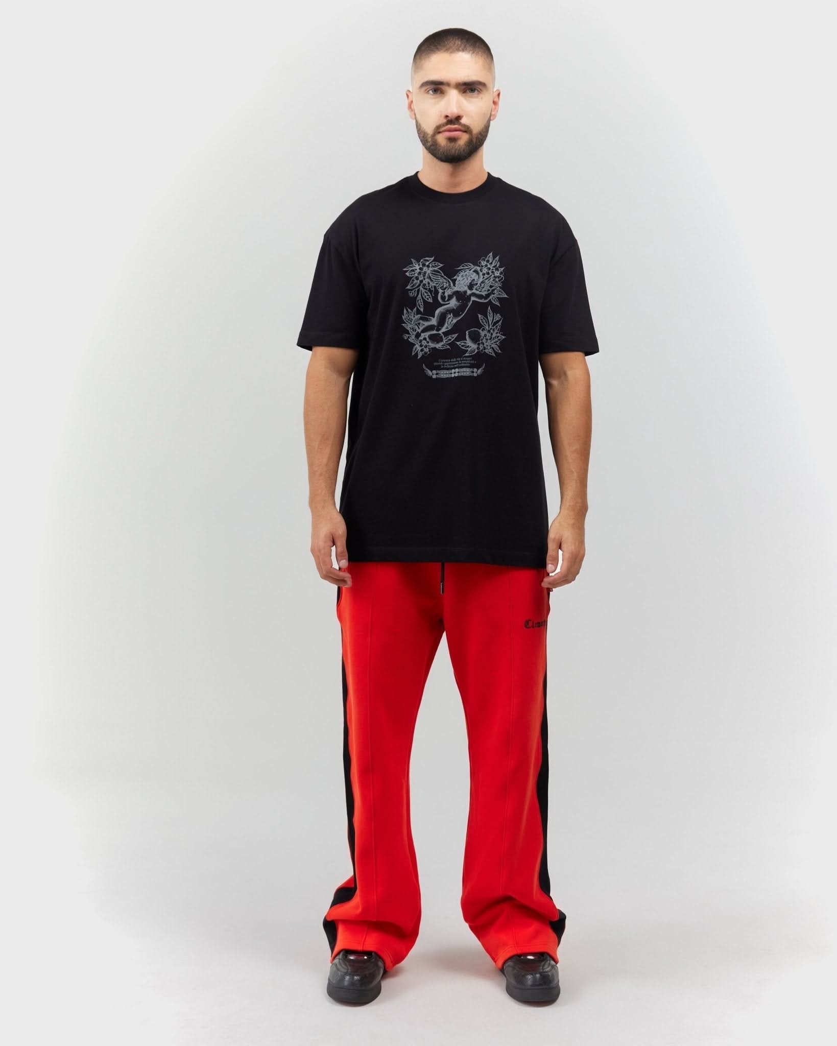 T - SHIRT MEN SORRISO BLACK CLEMONT - CLEMONT.CO S.A.S.