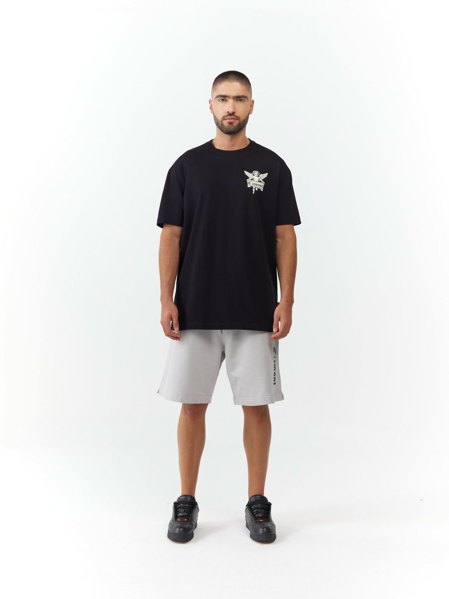 T - SHIRT MEN TRANQUILLO BLACK CLEMONT - CLEMONT.CO S.A.S.