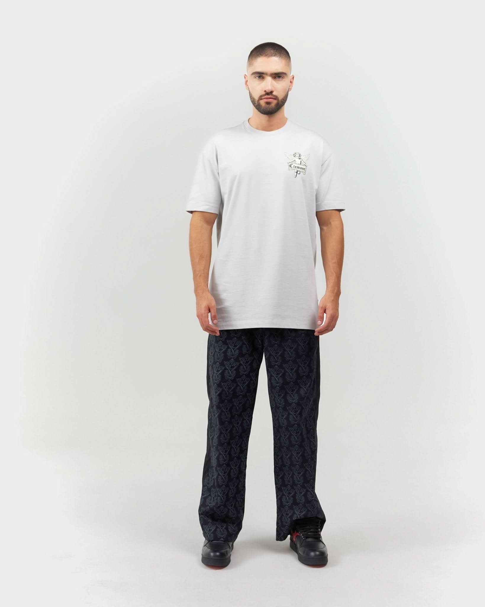T - SHIRT MEN TRANQUILLO GREY CLEMONT - CLEMONT.CO S.A.S.