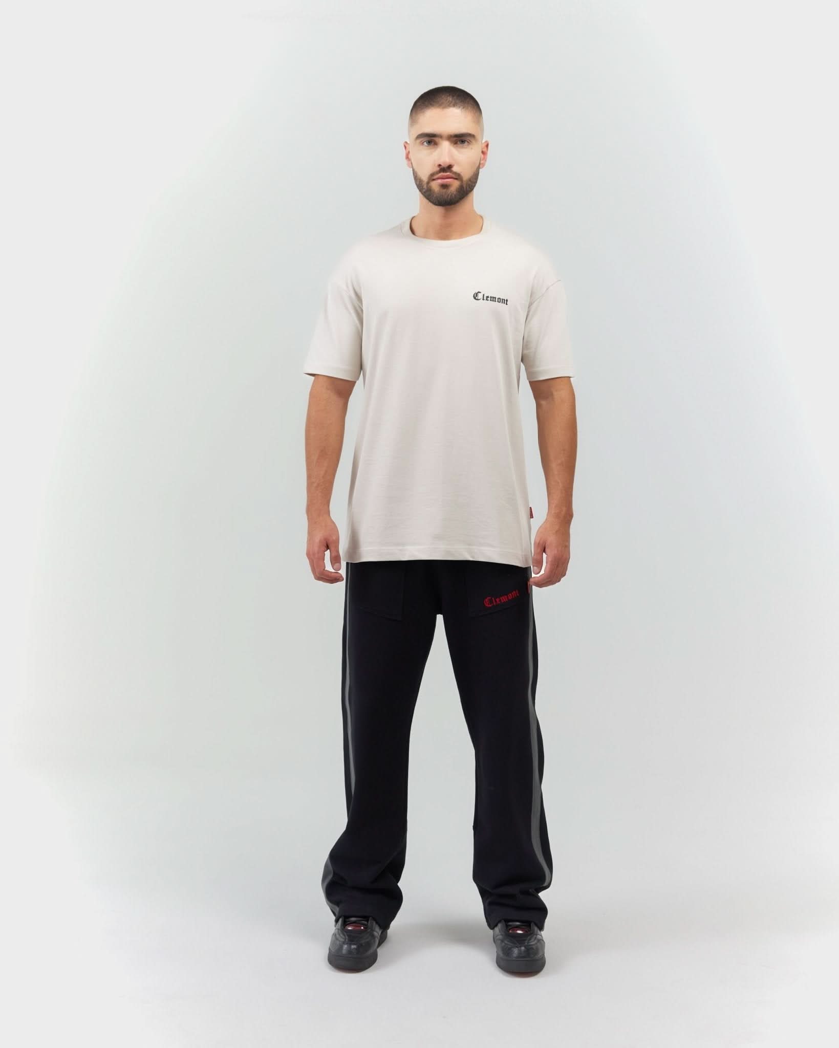 T - SHIRT MEN TRASCENDENTE GREY CLEMONT - CLEMONT.CO S.A.S.