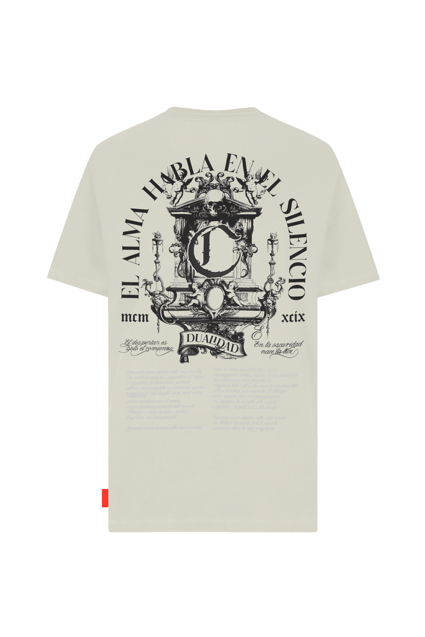 T - SHIRT MEN TRASCENDENTE GREY CLEMONT - CLEMONT.CO S.A.S.