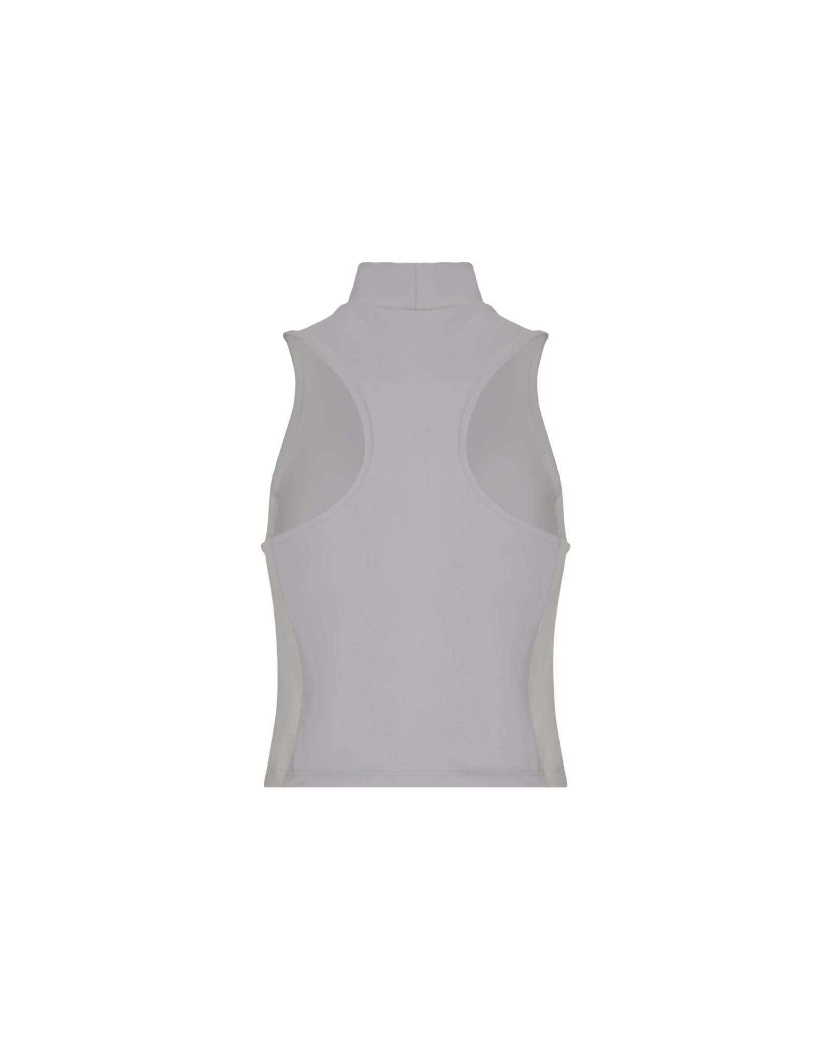 TANK TOP WOMEN ABBAGLIANTE GREY/CREAM CLEMONT - CLEMONT.CO S.A.S.
