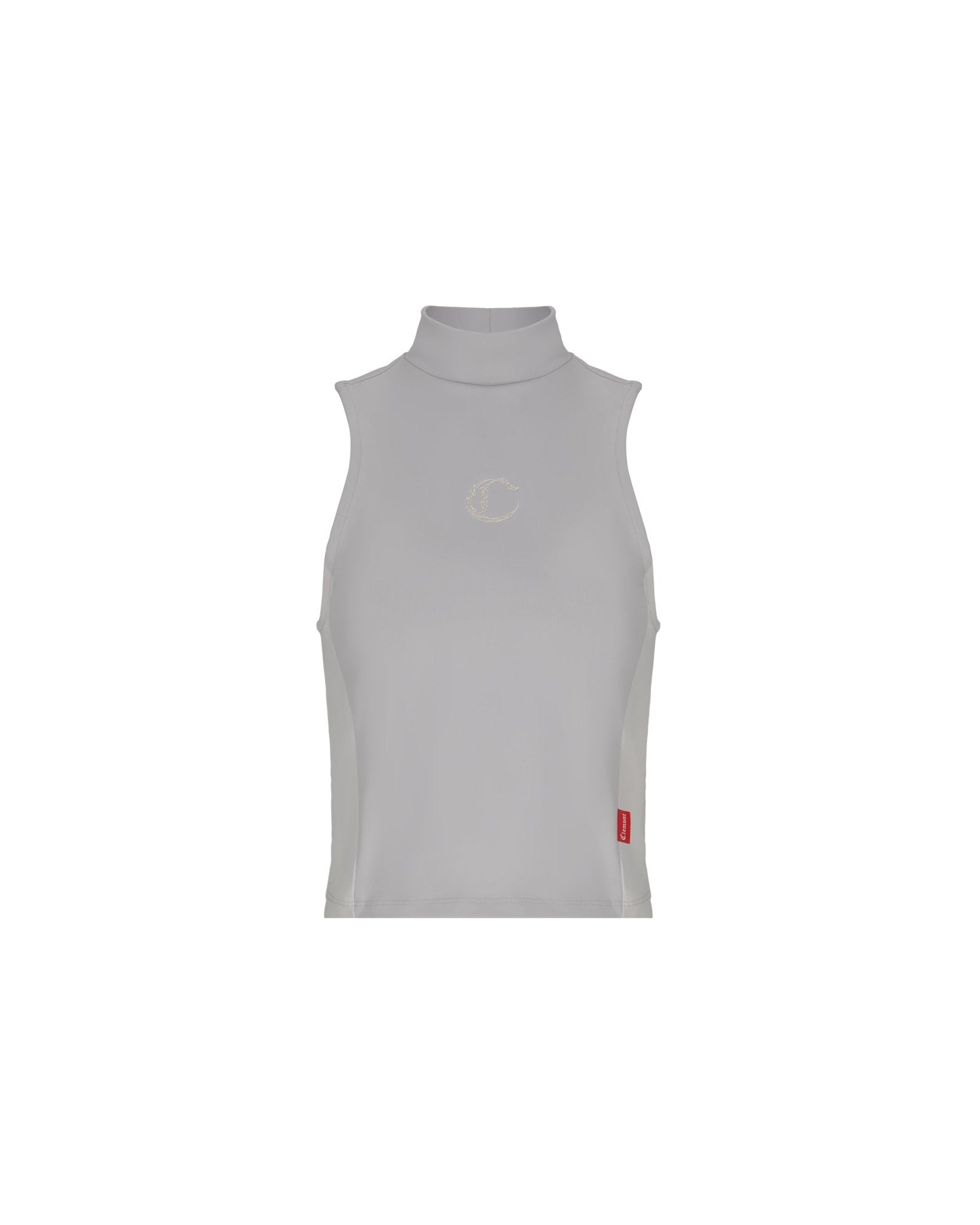 TANK TOP WOMEN ABBAGLIANTE GREY/CREAM CLEMONT - CLEMONT.CO S.A.S.