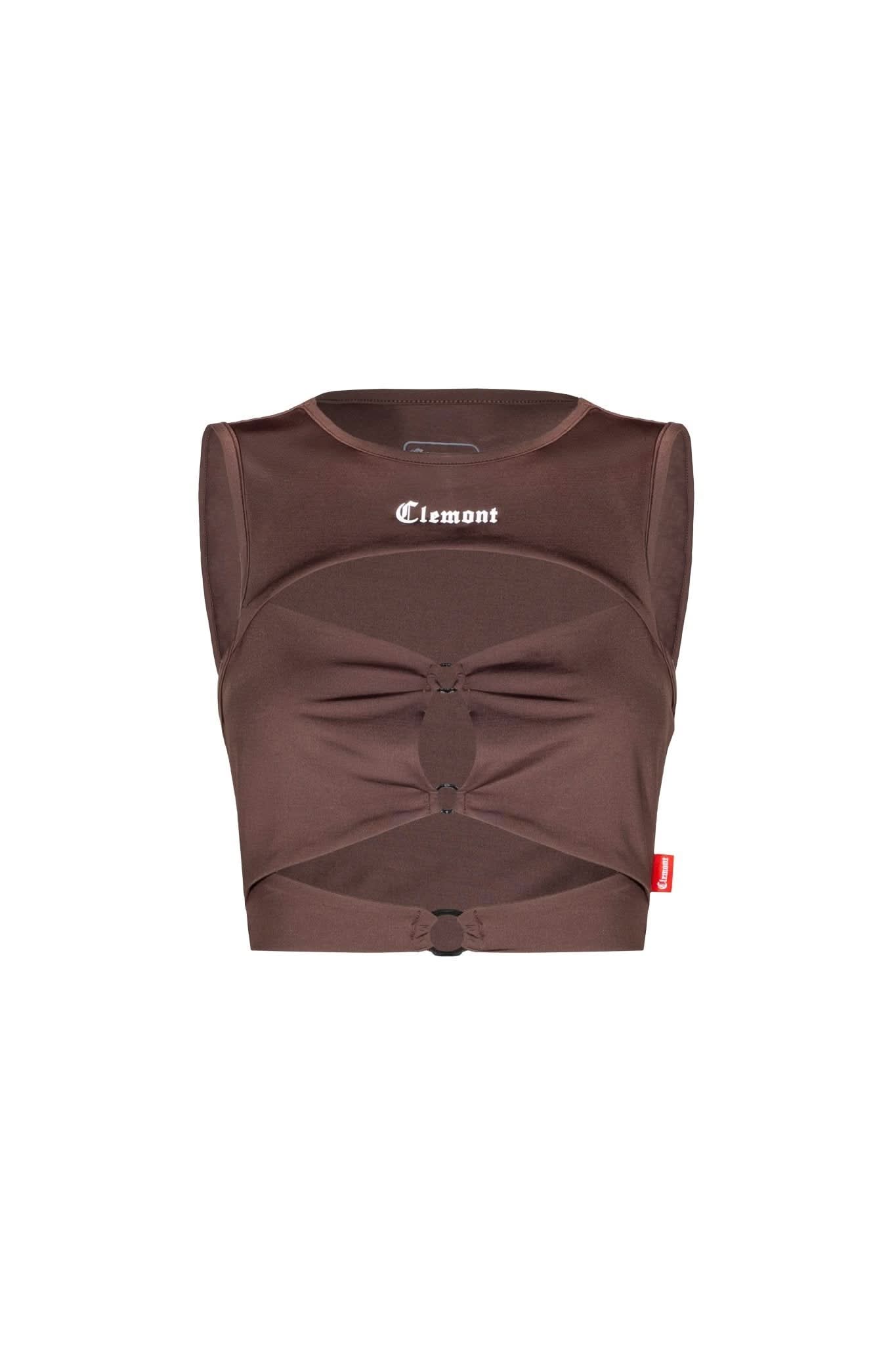 TOP MUJER LIBERAZIONE MOCCA CLEMONT - CLEMONT.CO S.A.S.
