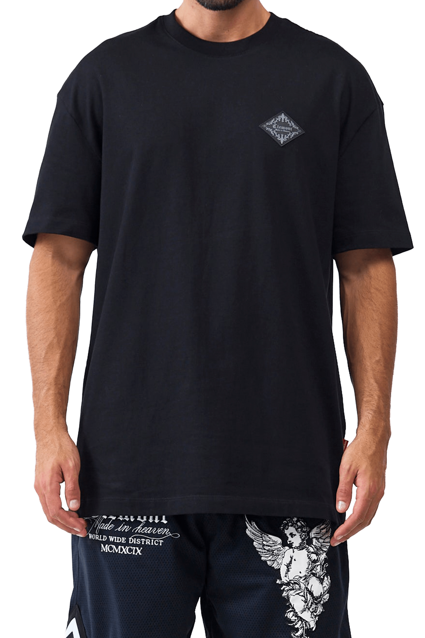 TSHIRT SEPOLCRO THREEPACK NEGRO/SILVER/CREMA - CLEMONT.CO S.A.S.