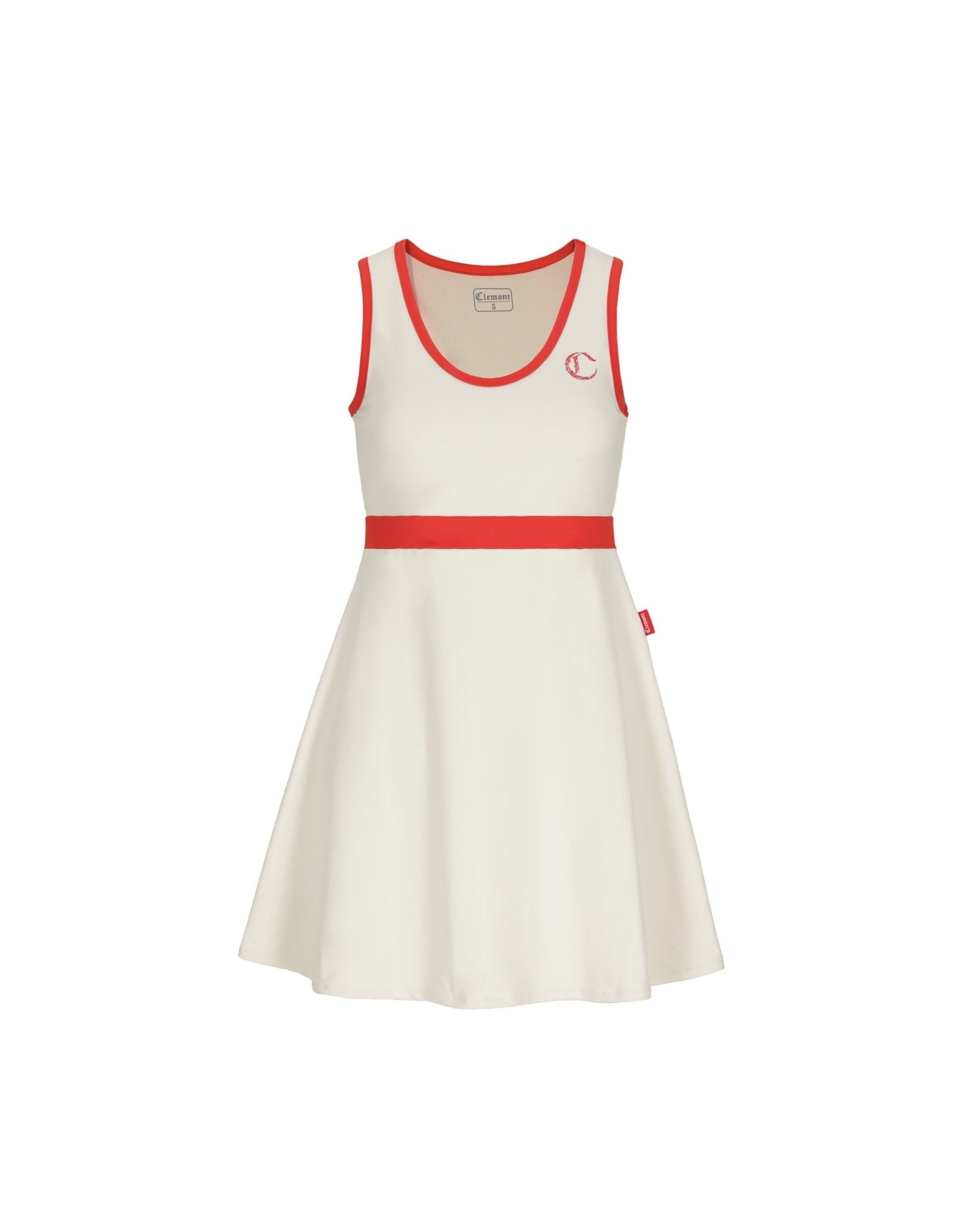 VESTIDO MUJER OPULENTIA CREAM/RED CLEMONT - CLEMONT.CO S.A.S.