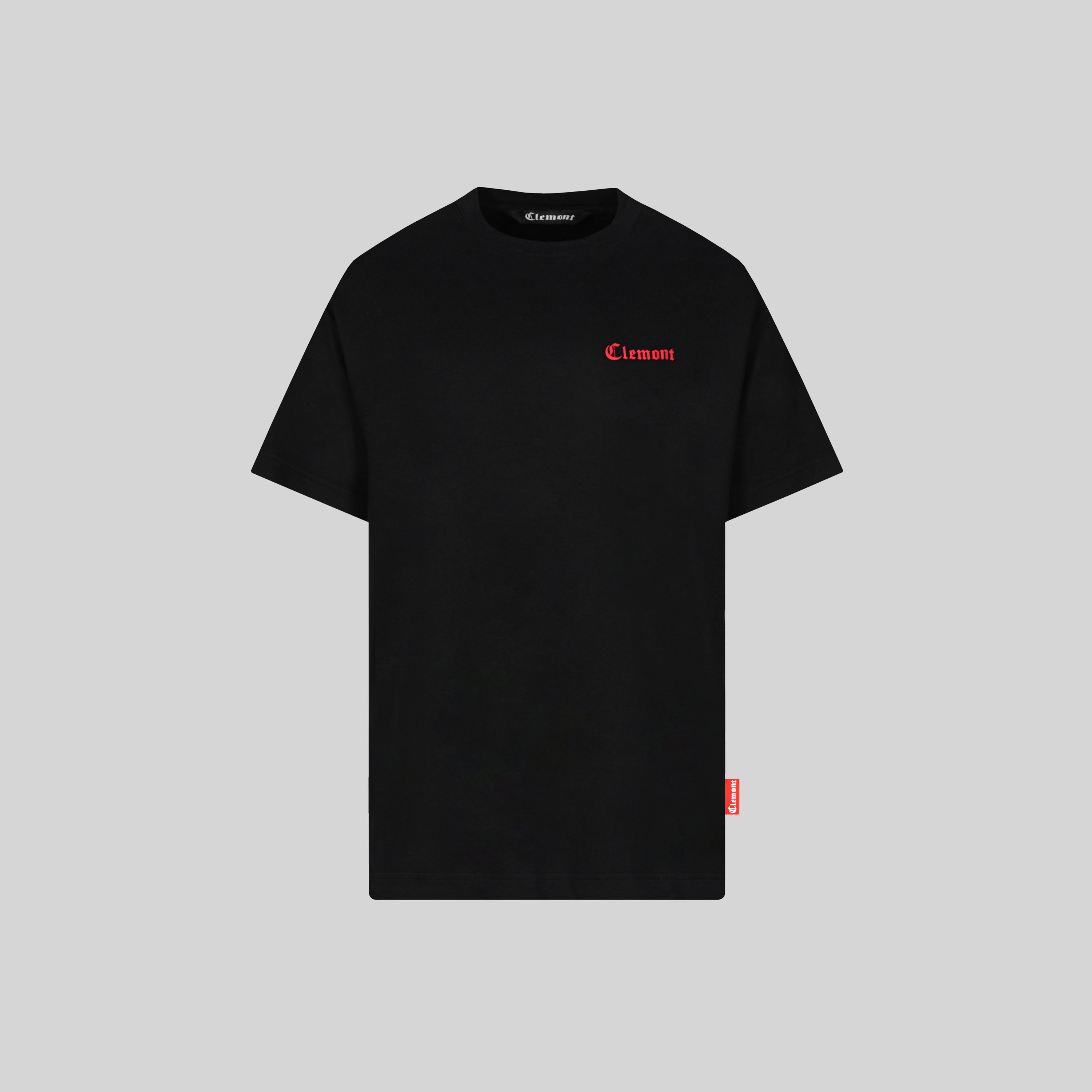 CAMISETA OVERSIZED MEDITAZIONE 2 NEGRO CLEMONT