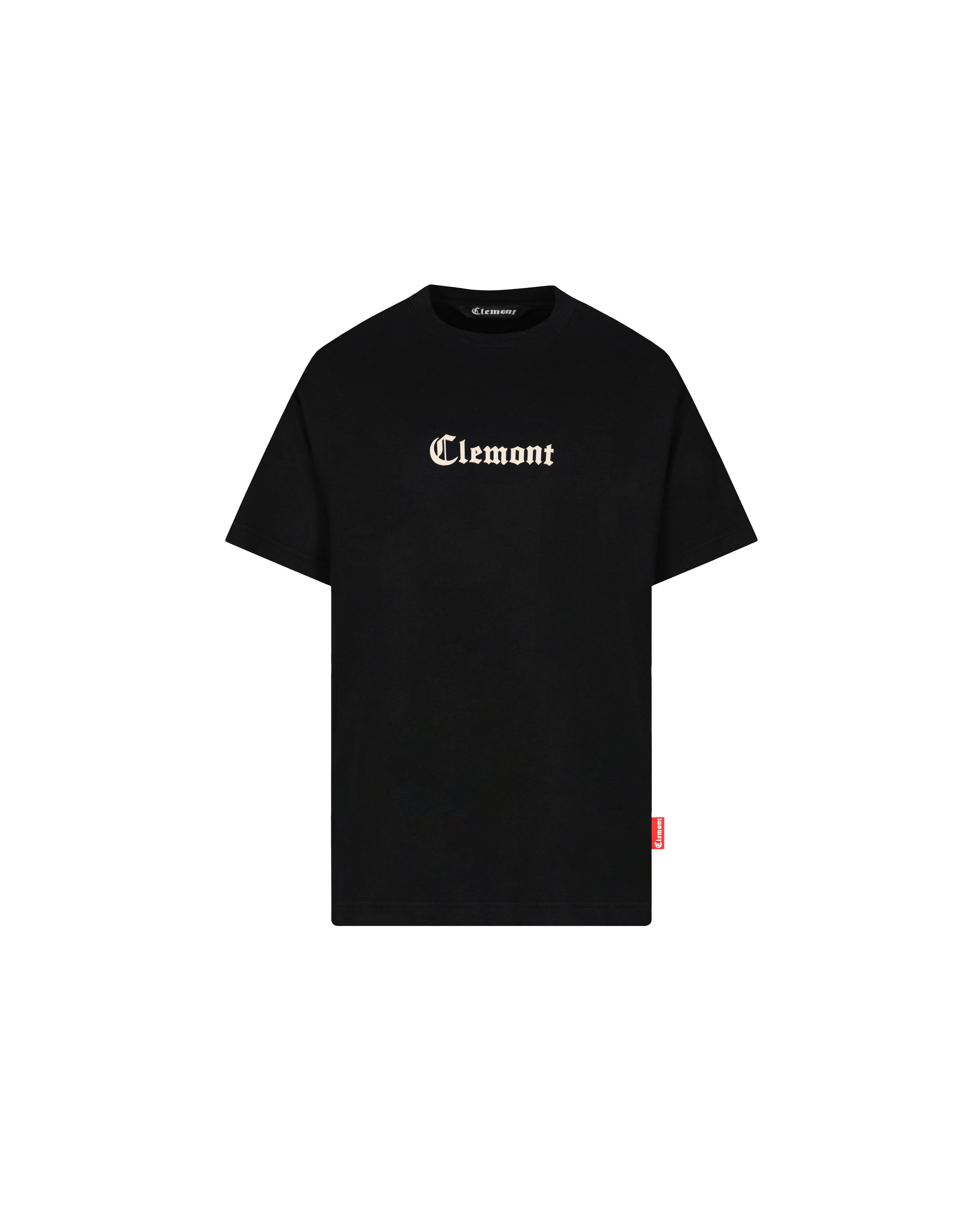 OVERSIZED GANIMEDES BLACK CLEMONT T-SHIRT