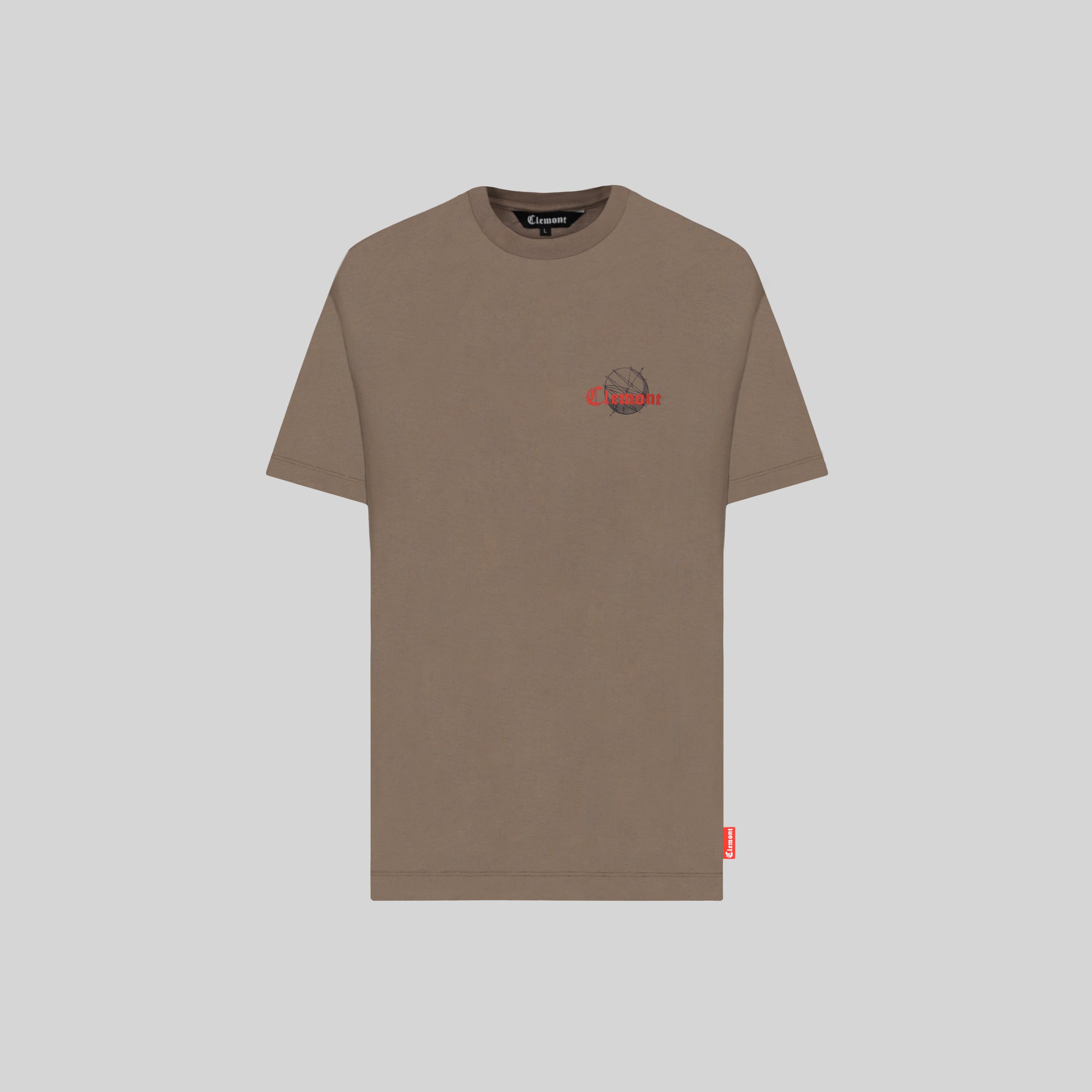 CAMISETA PLUTONE TAUPE CLEMONT