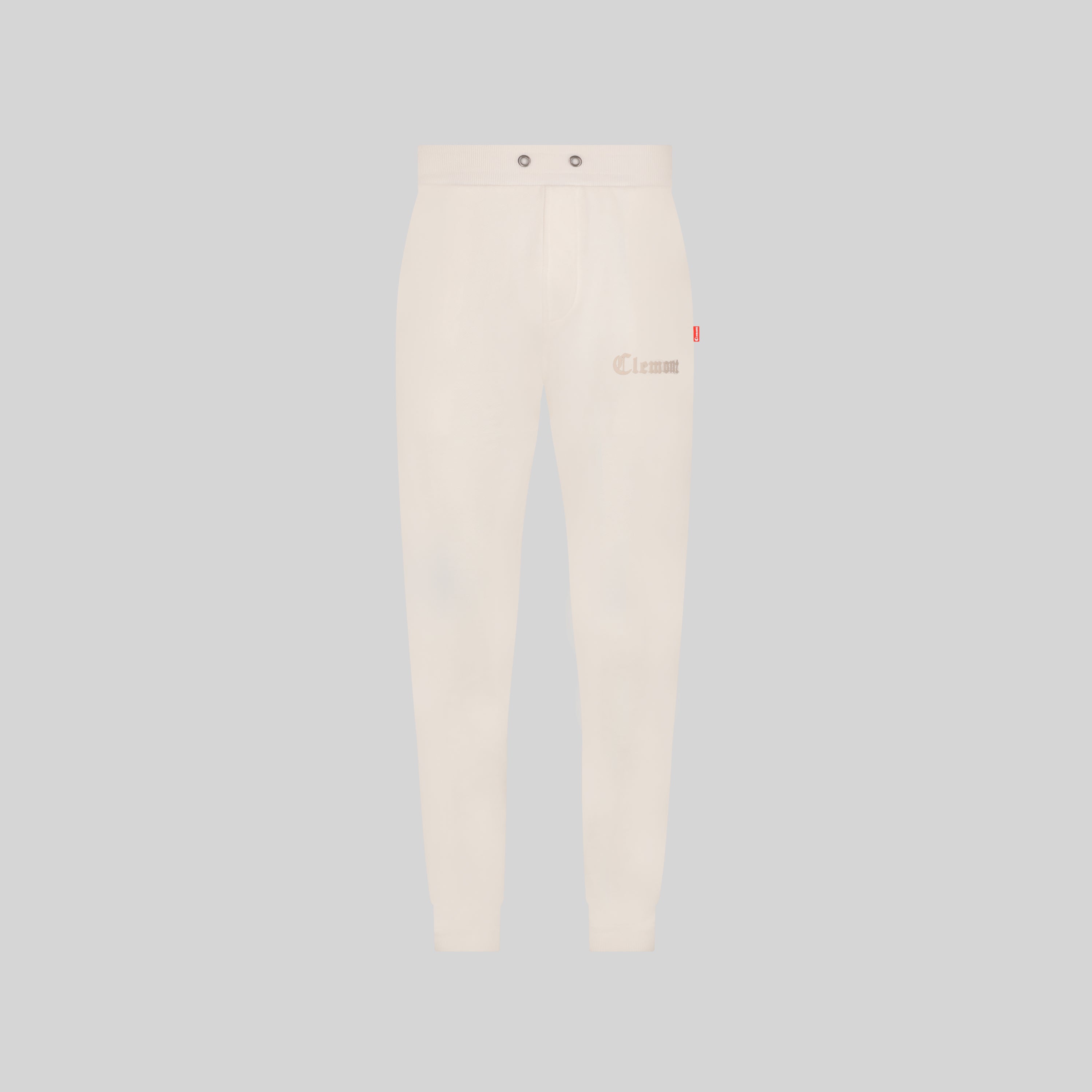 JOGGER QUADRO CREMA CLEMONT