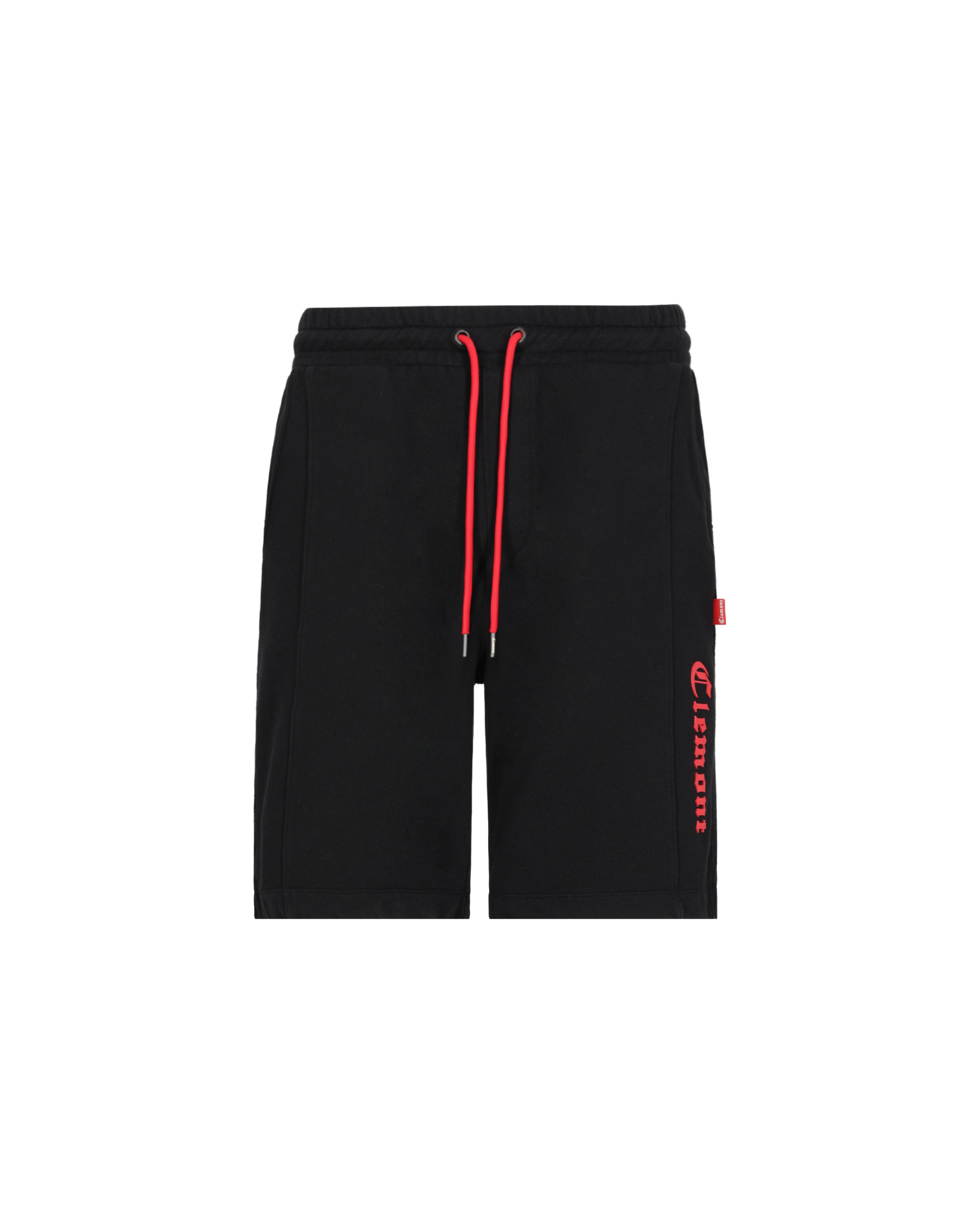 BERMUDA MEN  INCONTRO BLACK/RED CLEMONT