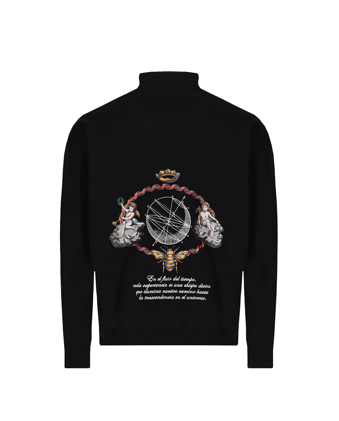 BLACK CLEMONT SIMMETRIA HOODIE