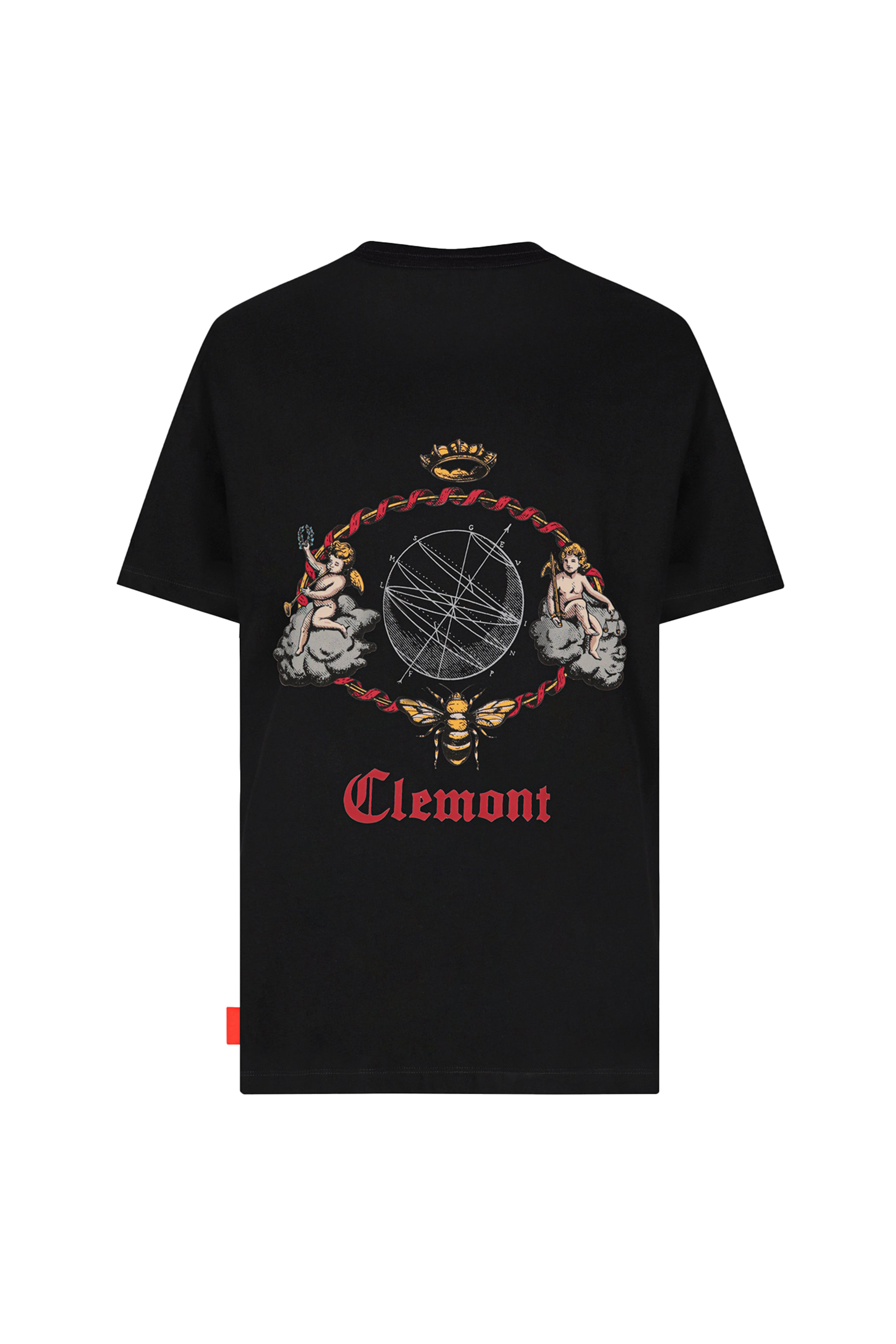 CAMISETA PLUTONE NEGRO CLEMONT