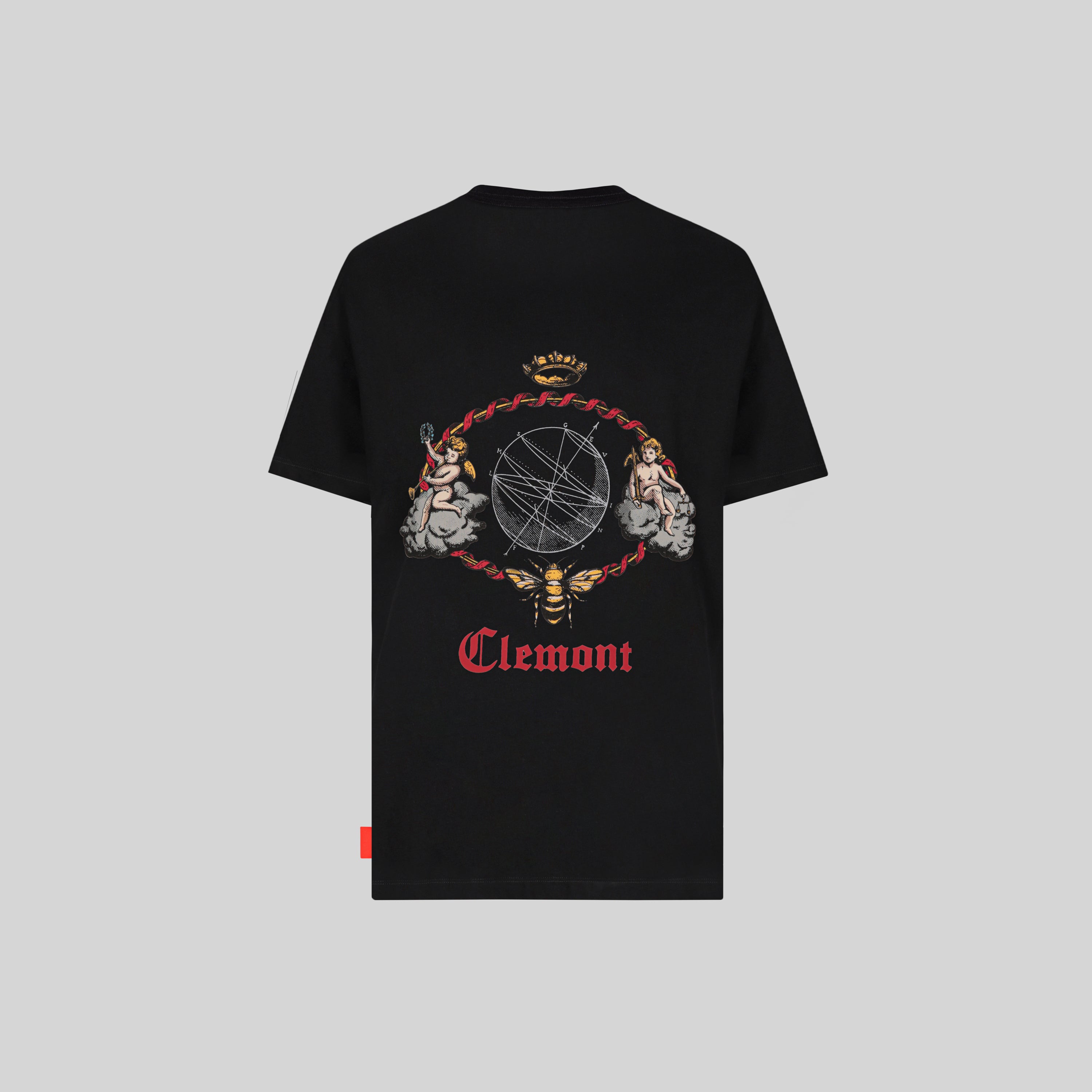 CAMISETA PLUTONE NEGRO CLEMONT