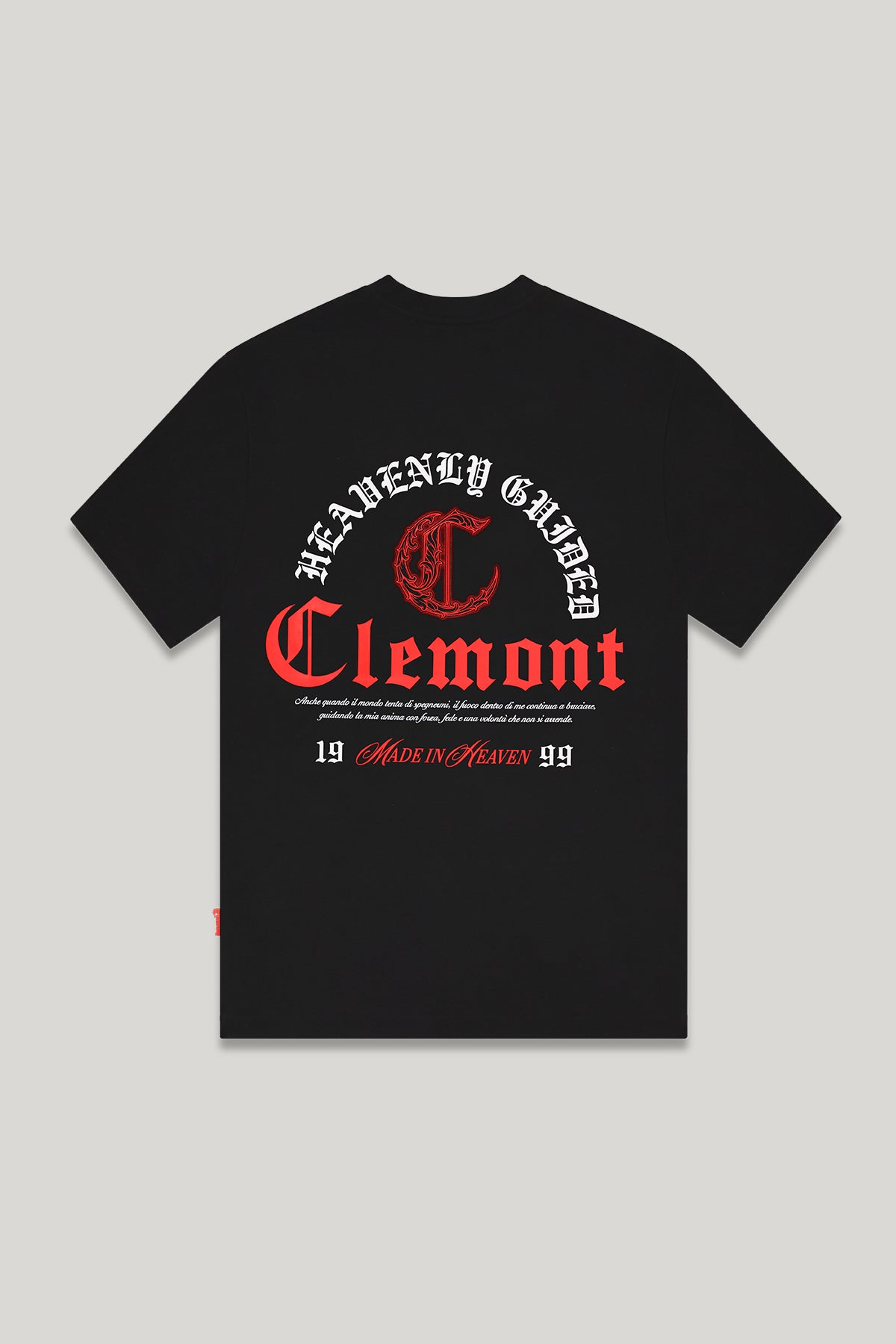 CAMISETA HOMBRE SMARRIMENTO NEGRO CLEMONT
