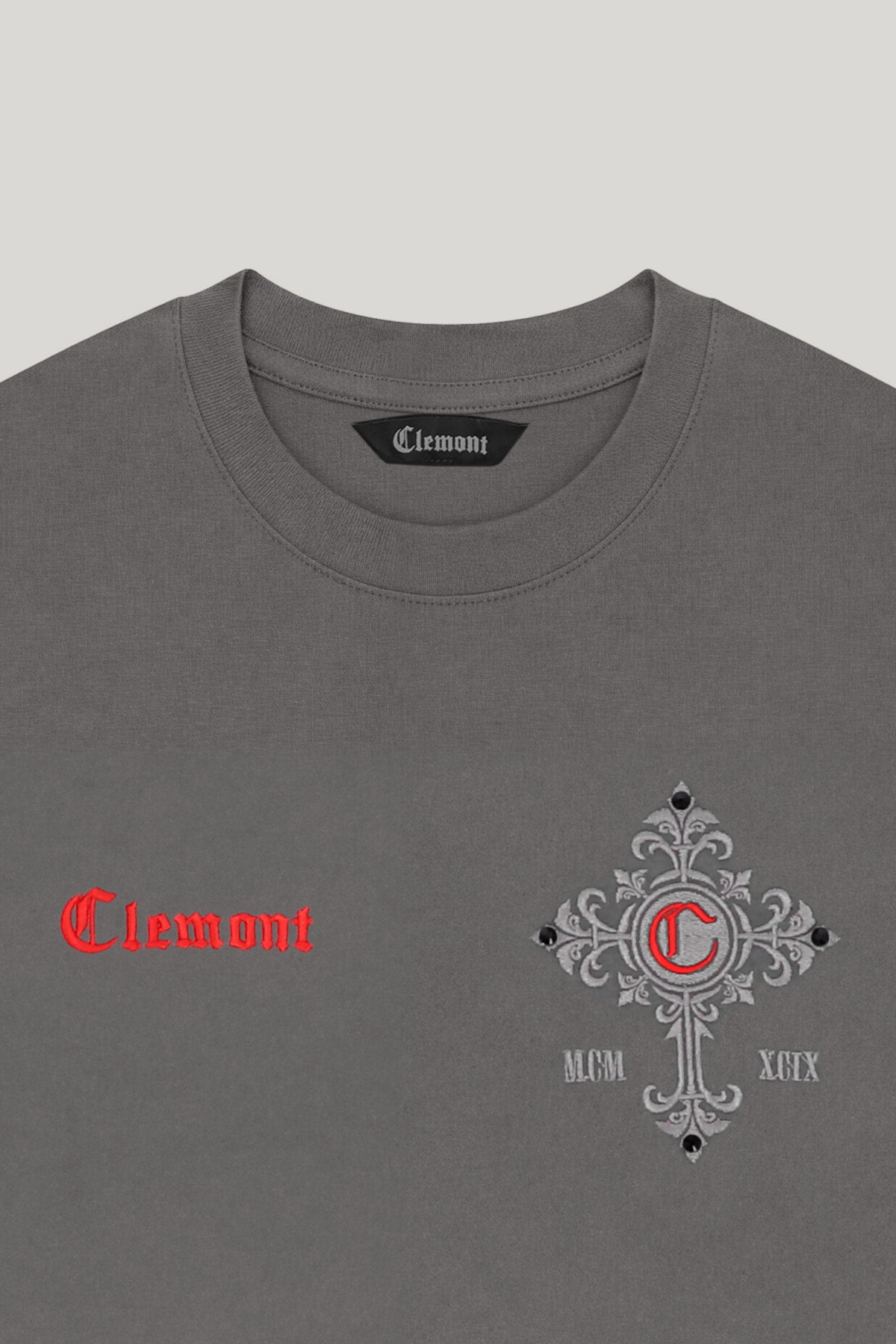 CAMISETA HOMBRE SEGNALE GRIS OSCURO CLEMONT