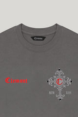 CAMISETA HOMBRE SEGNALE GRIS OSCURO CLEMONT