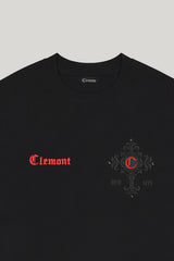 CAMISETA HOMBRE SEGNALE NEGRO CLEMONT
