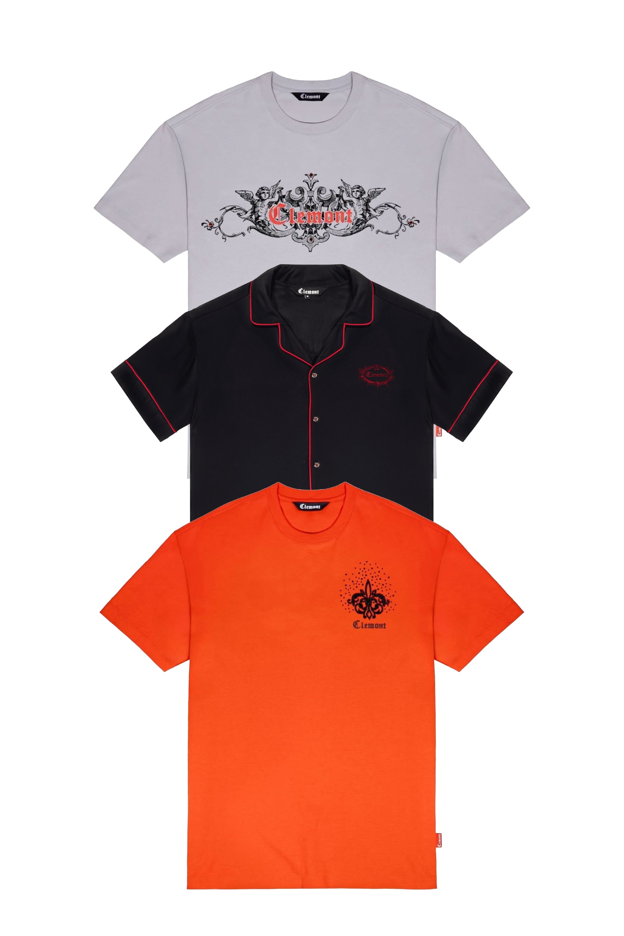 3PACK CAMISETAS HOMBRE CREAZIONE CLEMONT