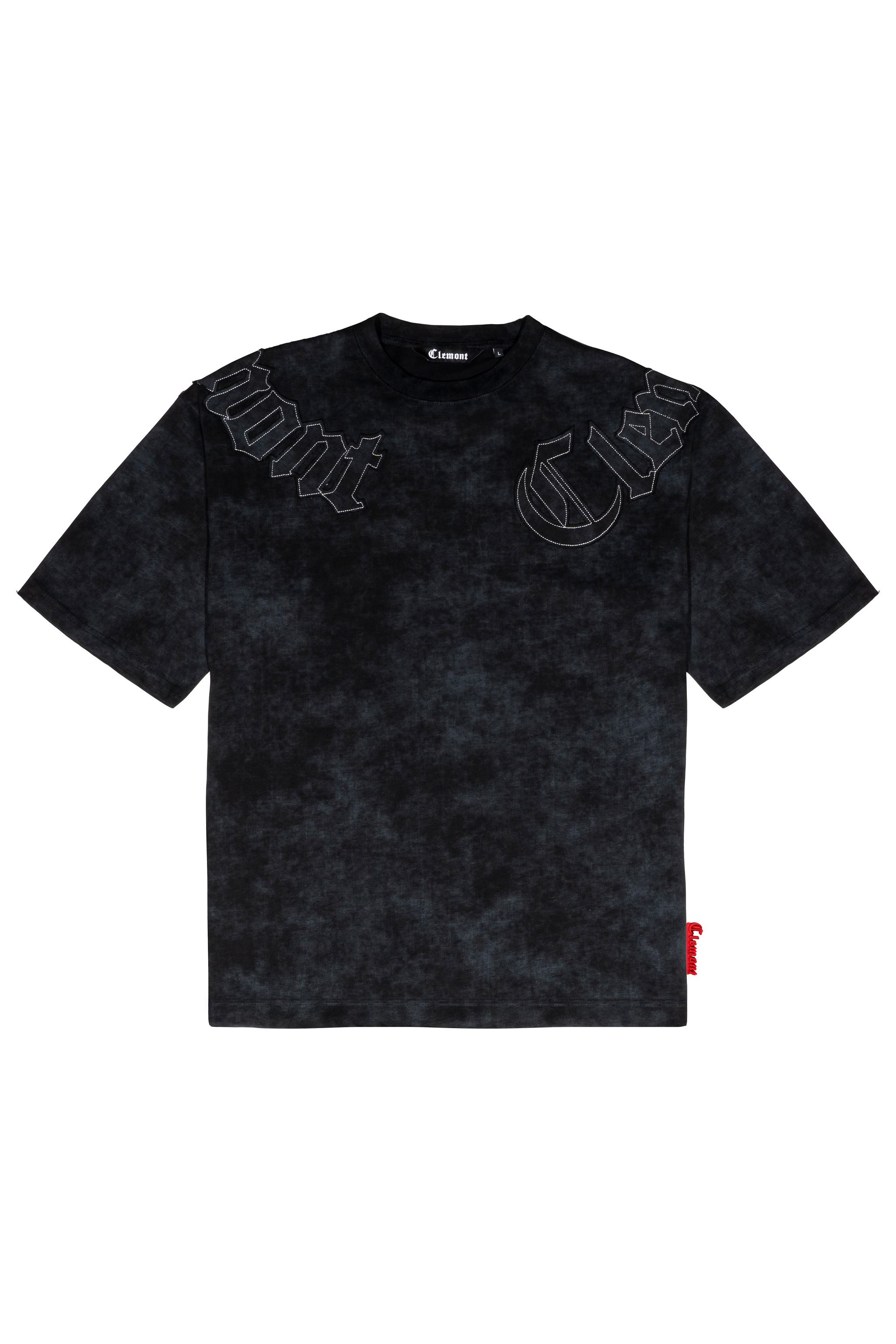 OVERSIZED AFFANNO BLACK MEN'S T-SHIRT CLEMONT