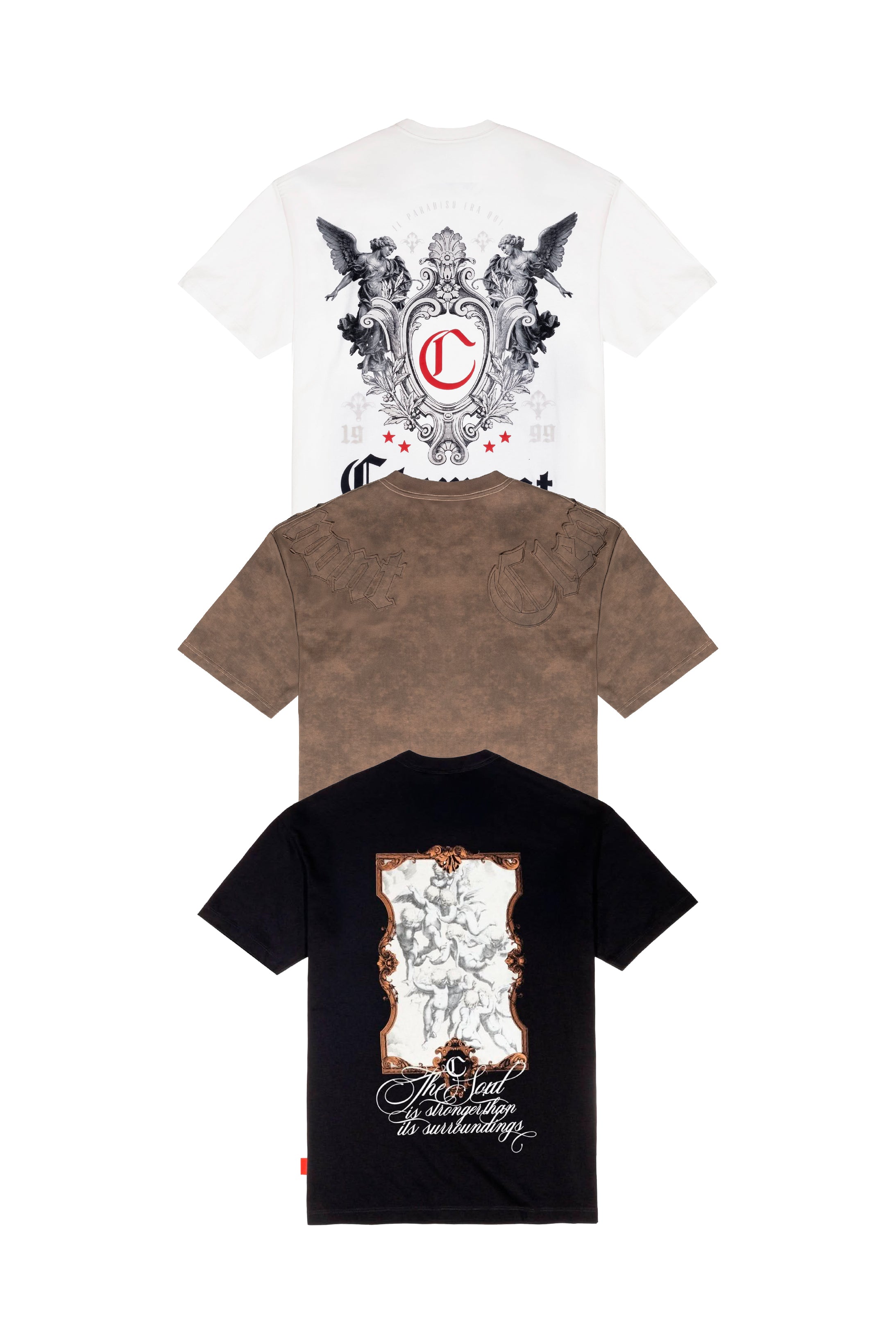 3PACK CAMISETAS HOMBRE AFFANO CLEMONT