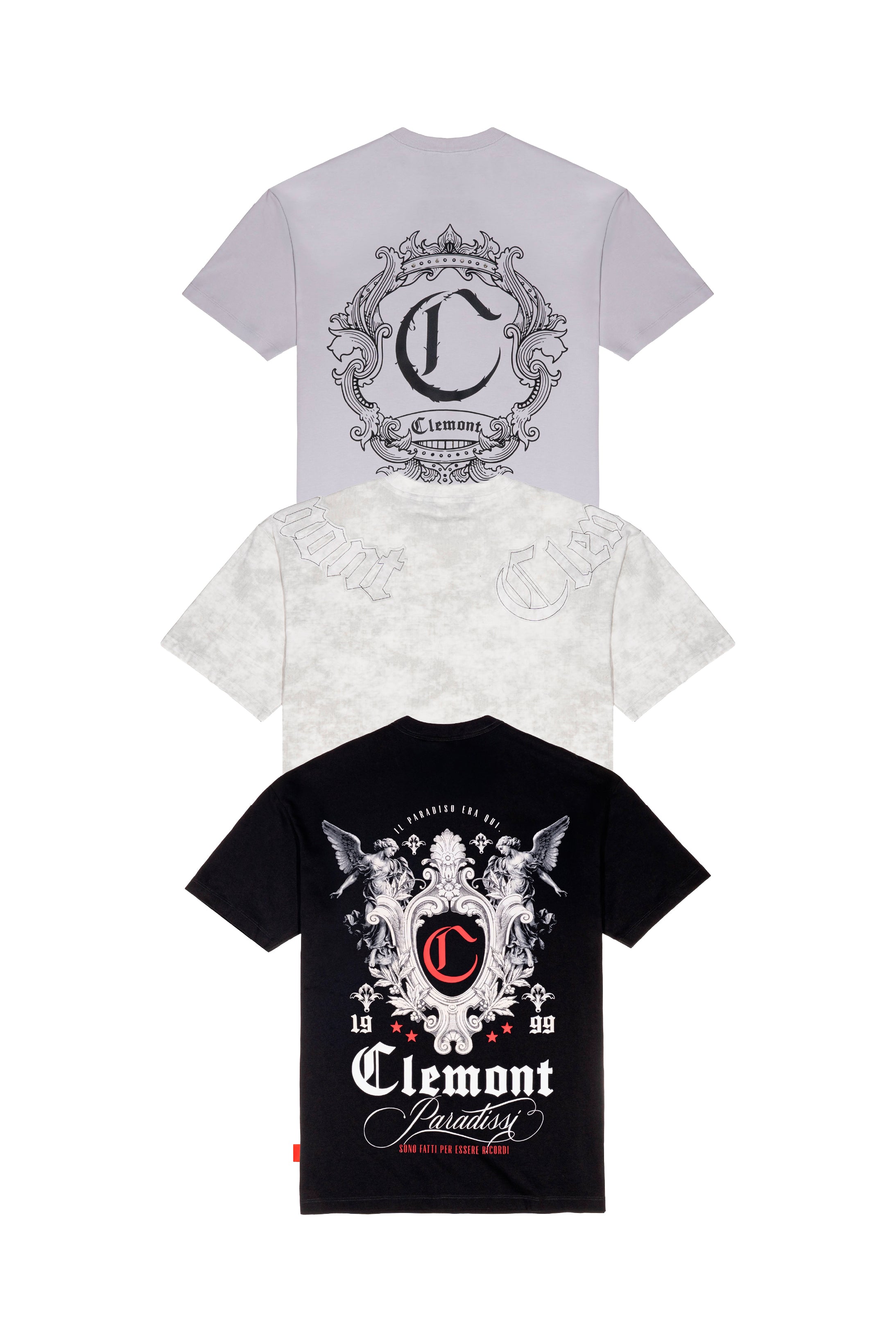 3PACK CAMISETAS HOMBRE EUFORIA CLEMONT
