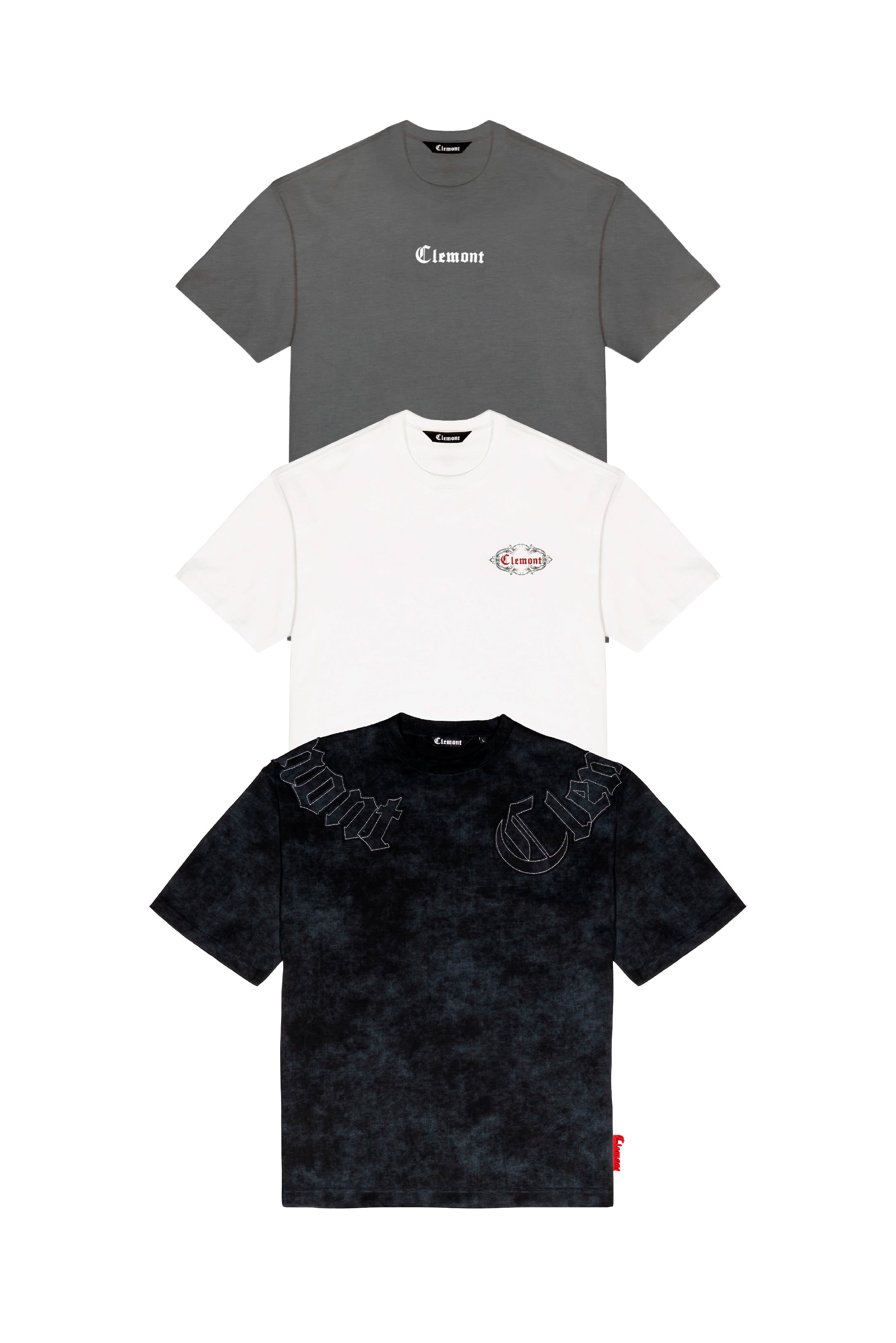 3PACK CAMISETAS HOMBRE PALADINO CLEMONT