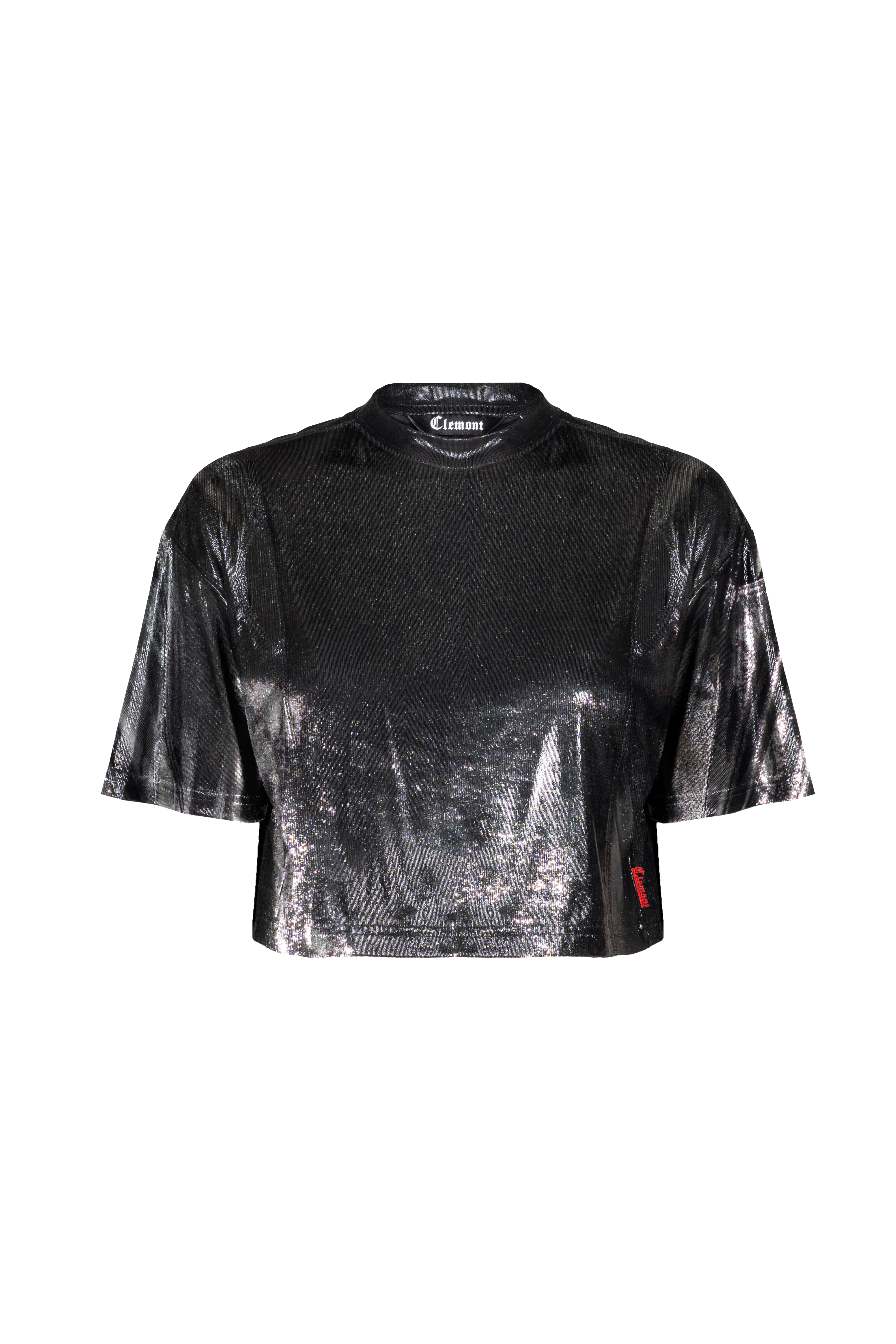 CROP TOP PLATINATO SILVER FEMENINO CLEMONT