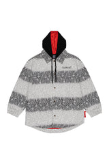 CLEMONT MEN'S WHITE/BLACK SESTIERE JACKET