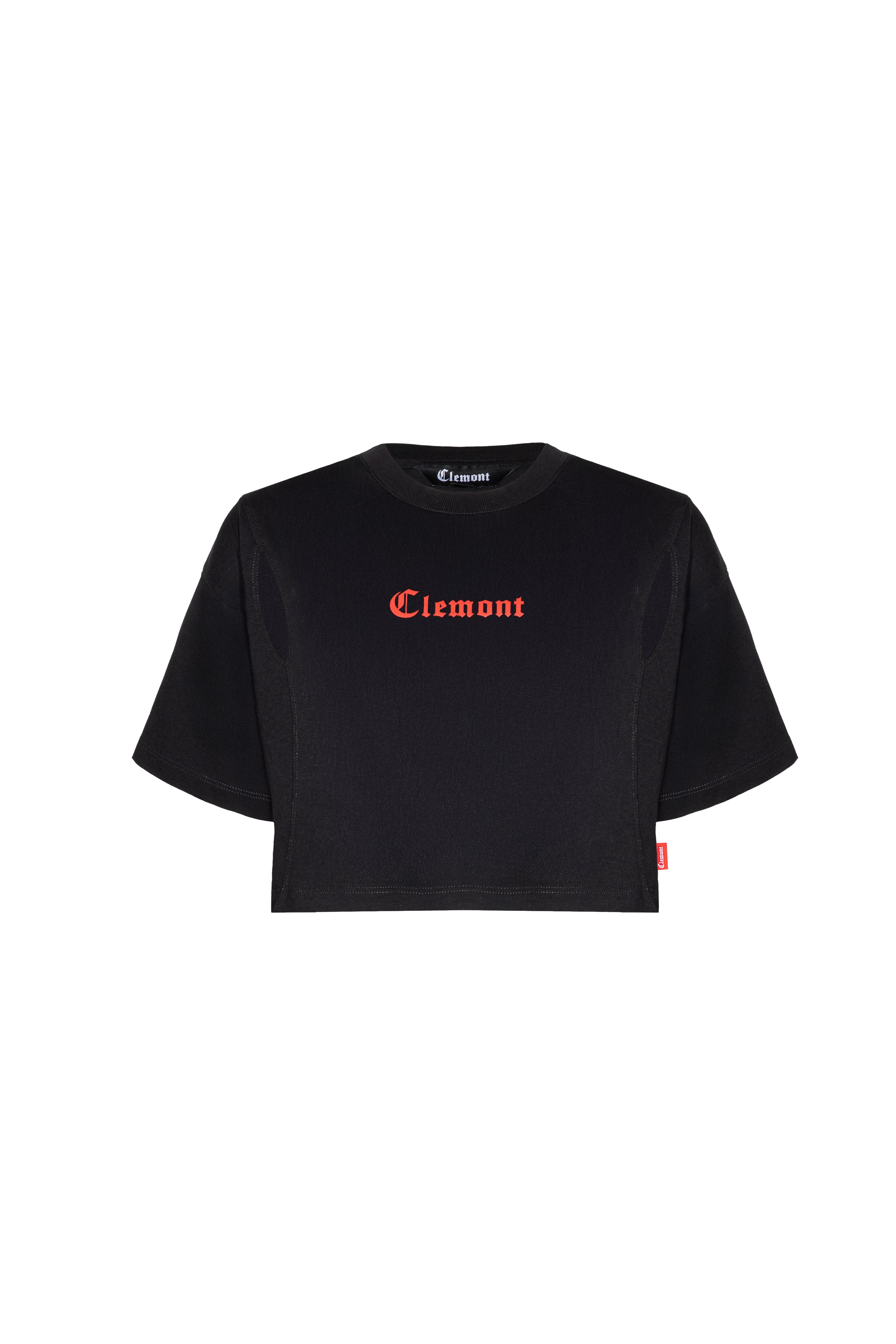 CROP TOPS SOFFERENZA NEGRO CLEMONT