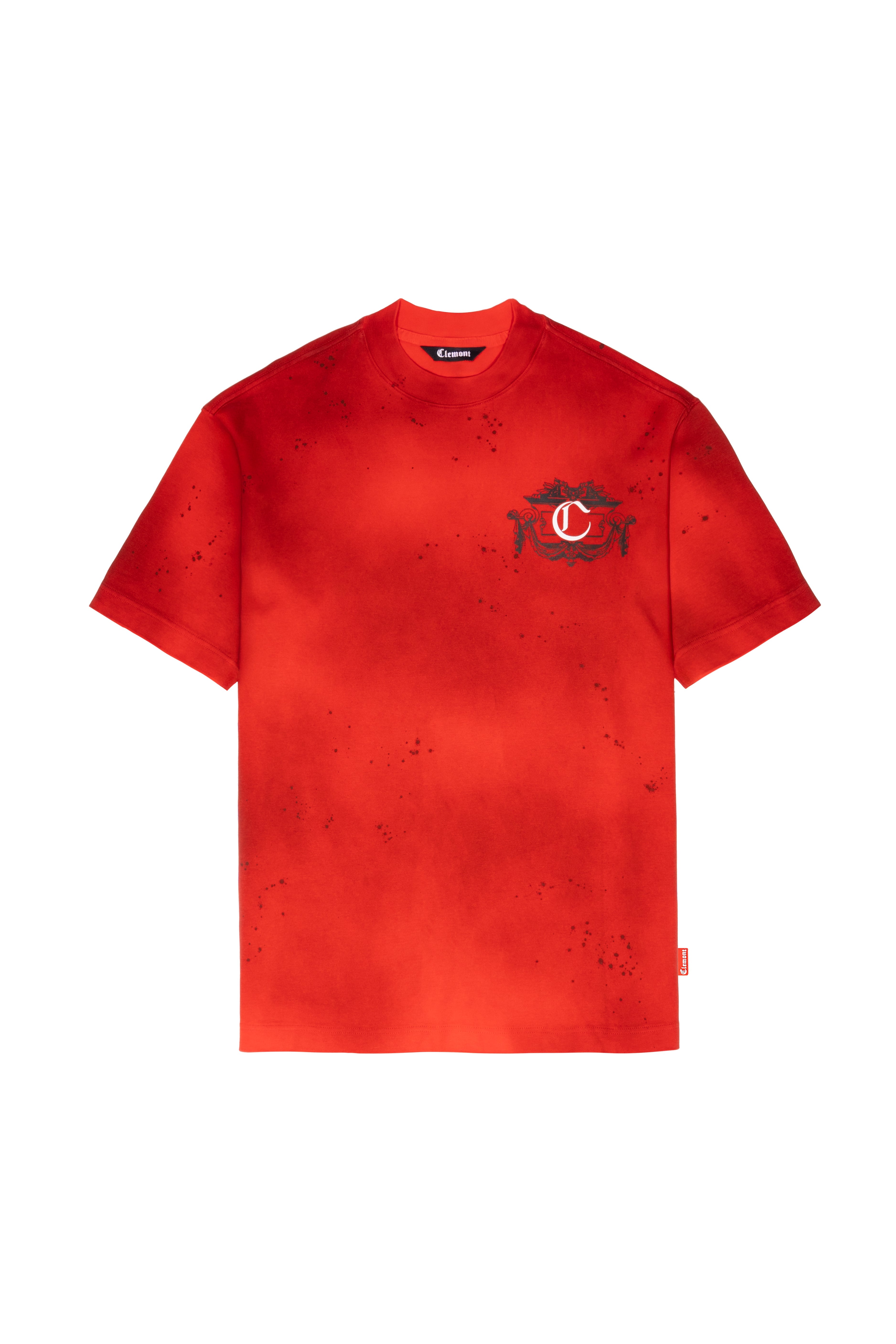 CAMISETA HOMBRE OVERSIZED DISORDINE ROJO CLEMONT