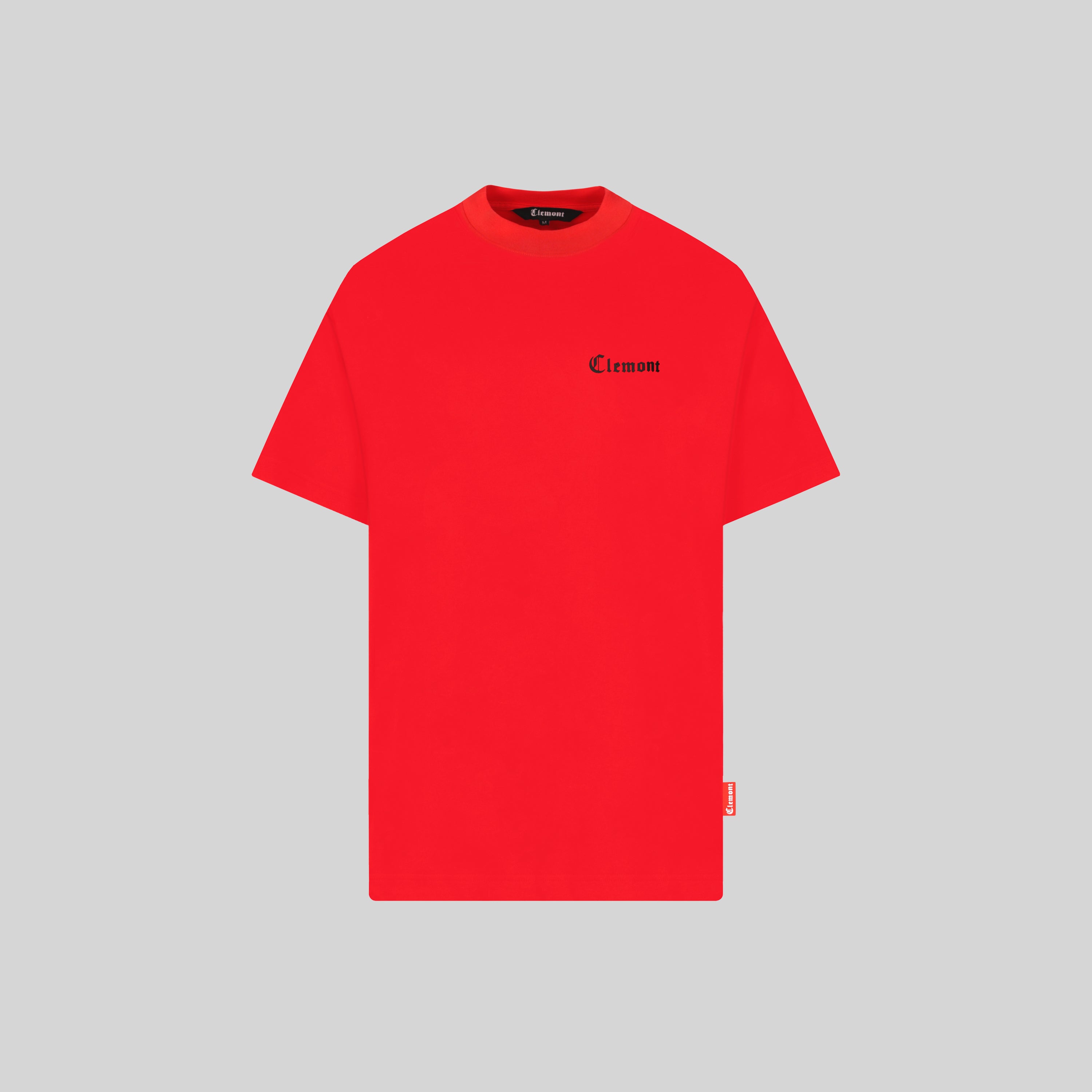 CAMISETA OVERSIZED MEDITAZIONE 2 ROJO CLEMONT