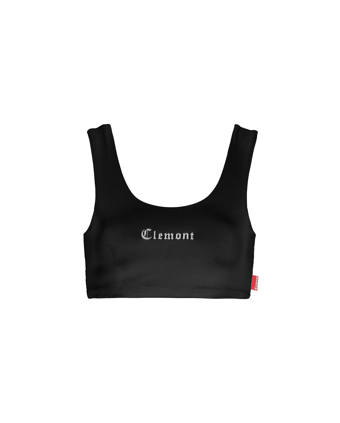 CROPTOP OPALESCENTE NEGRO CLEMONT