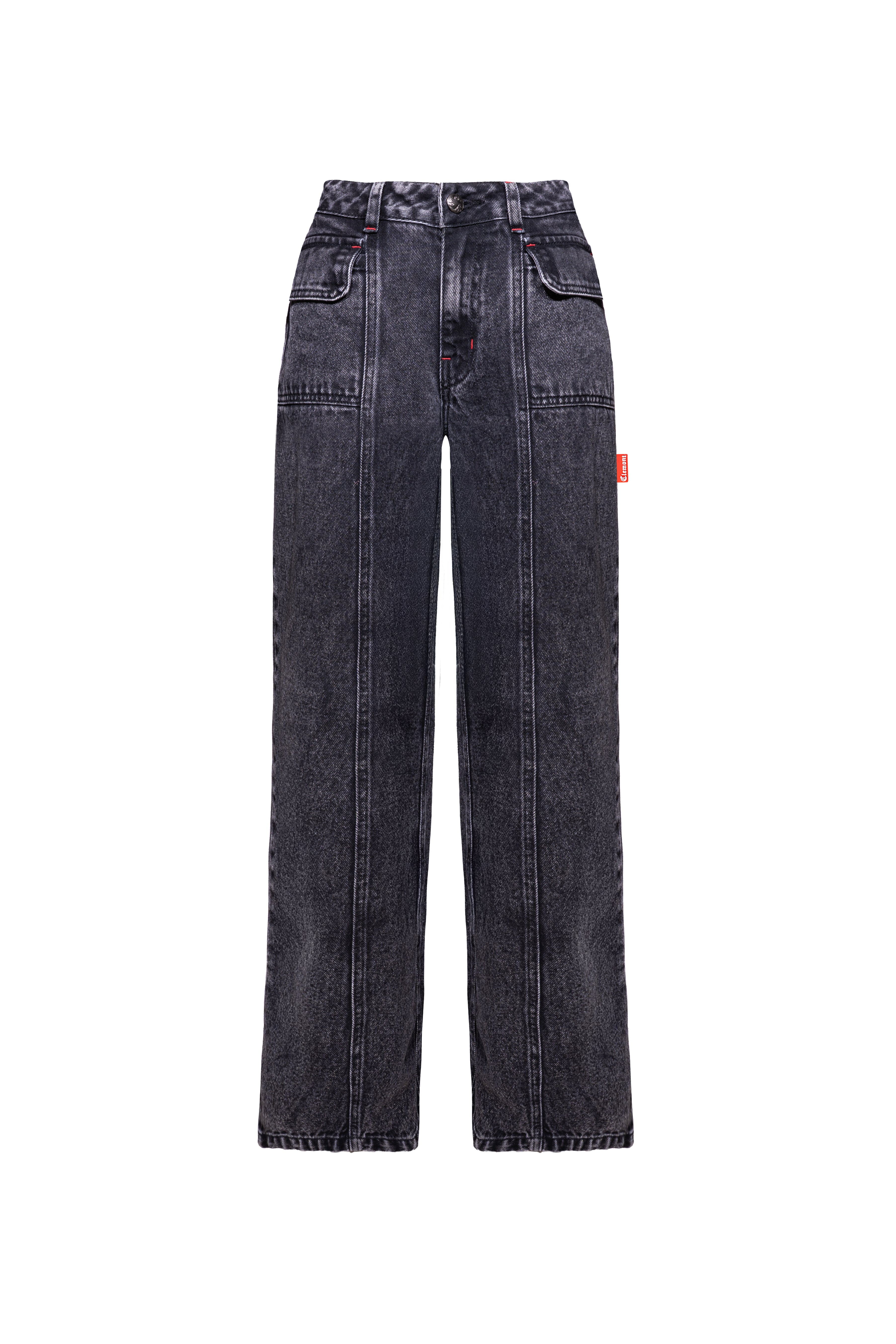 JEANS MUJER AFFLUENZA NEGRO CLEMONT