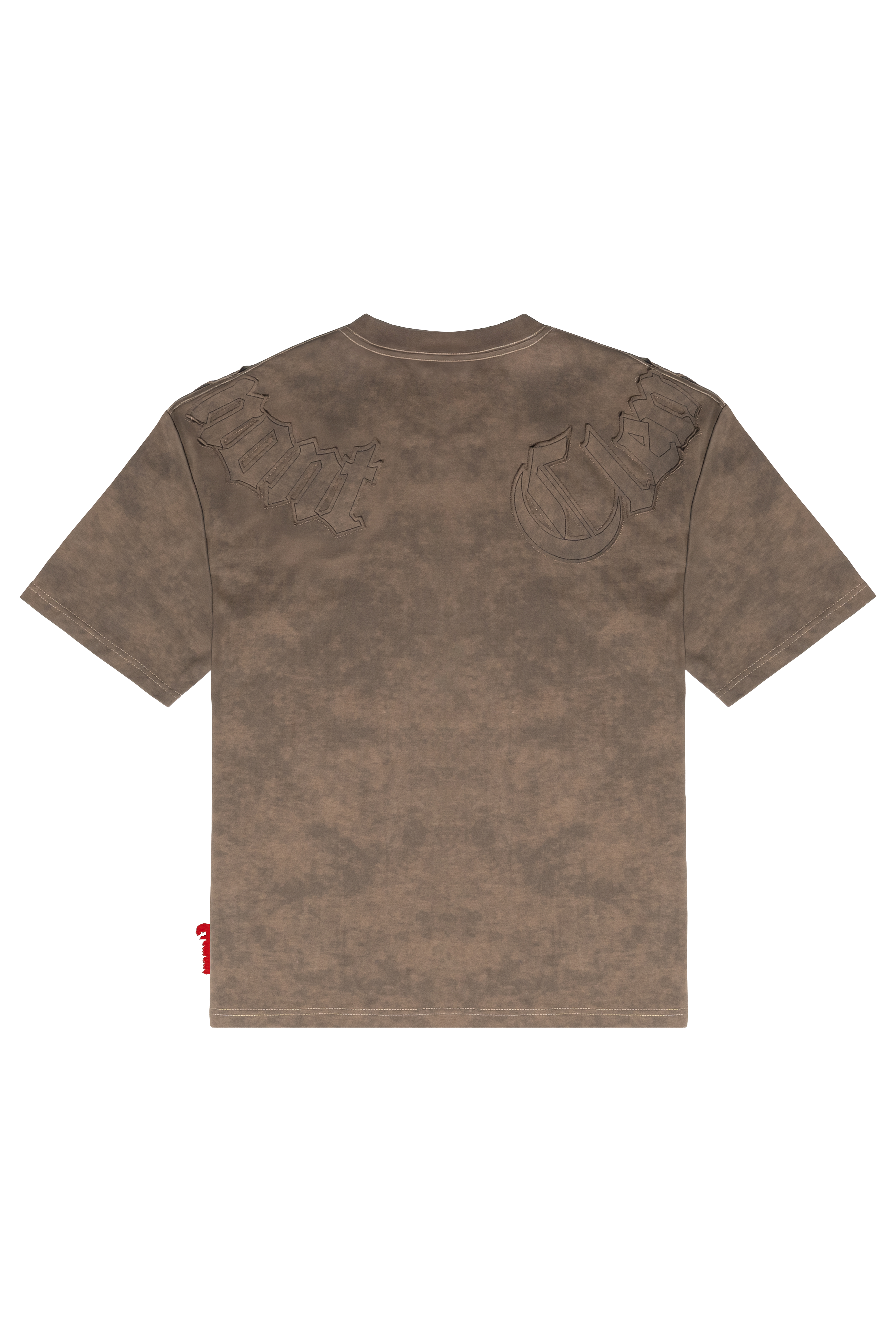 OVERSIZED AFFANNO BROWN MEN'S CLEMONT T-SHIRT