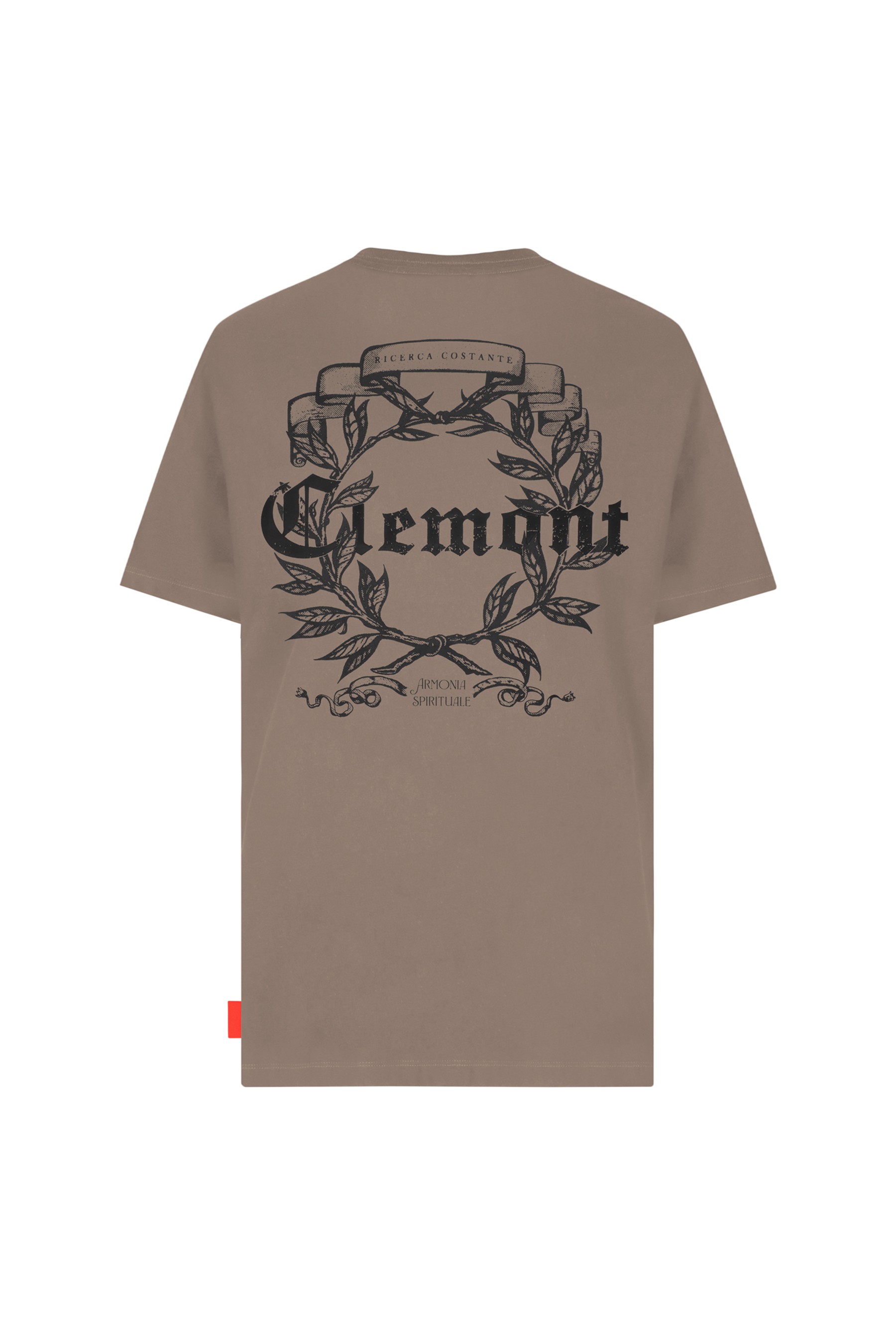 T-SHIRT MEN ESTREMO TAUPE CLEMONT