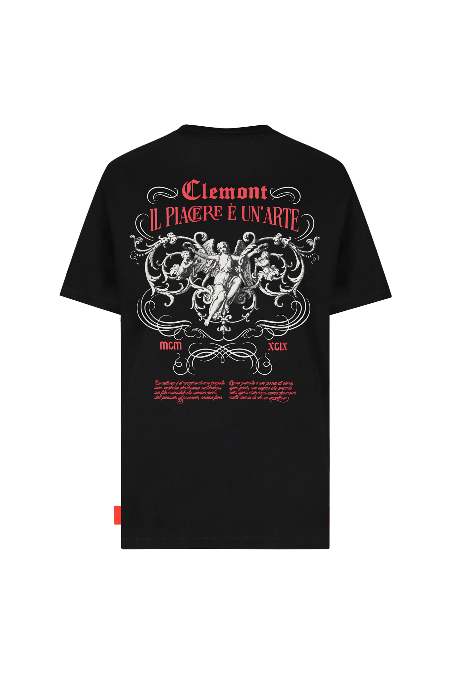 T-SHIRT MEN ESTILO BLACK  CLEMONT