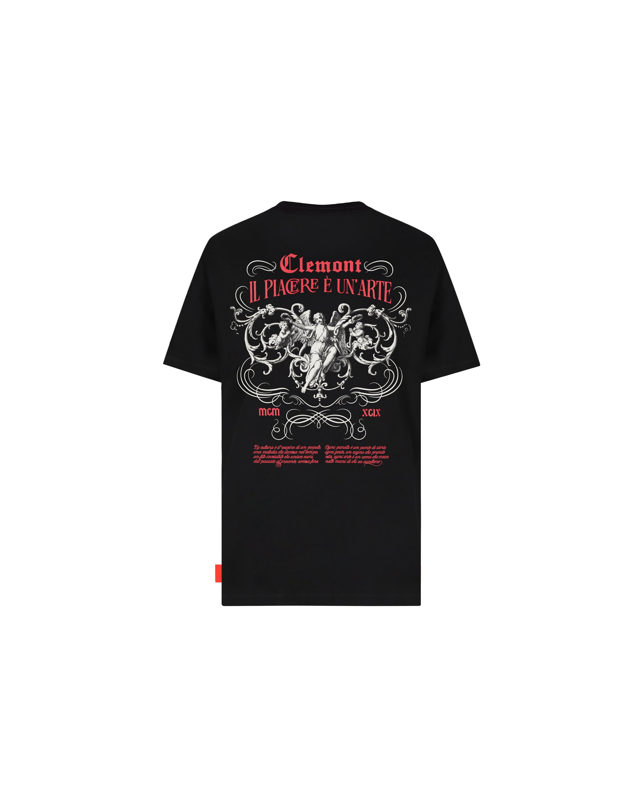 T-SHIRT MEN ESTILO BLACK CLEMONT