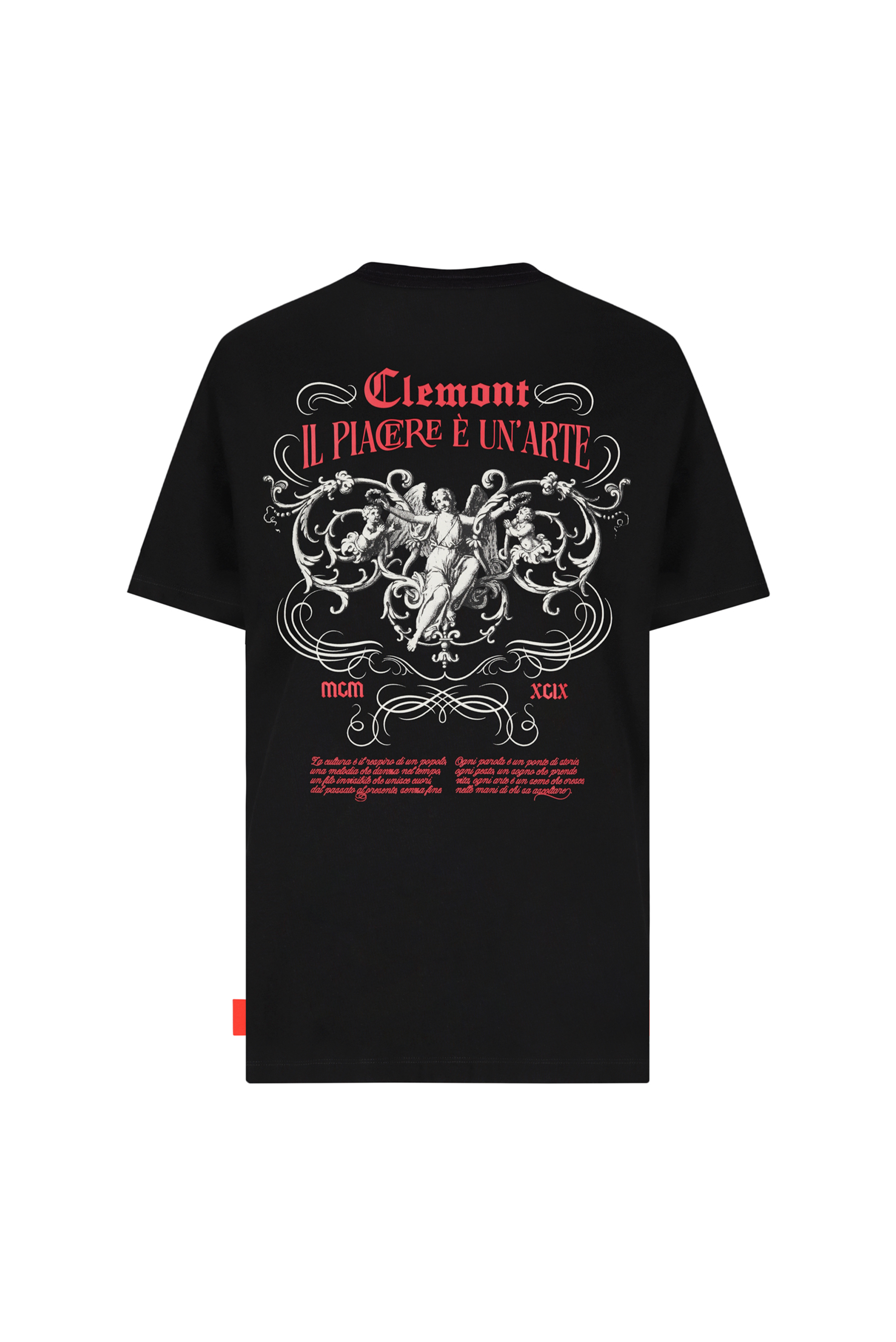 T-SHIRT MEN ESTILO BLACK CLEMONT