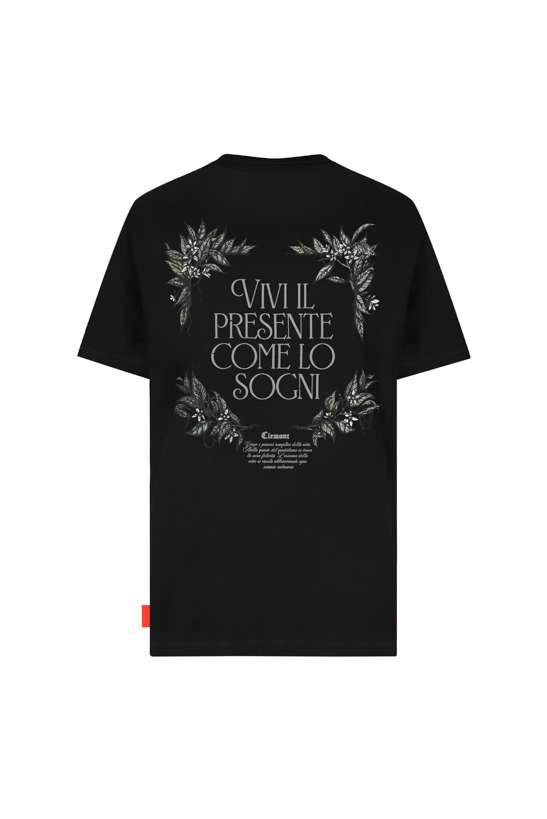 T-SHIRT MEN SINFONÍA BLACK CLEMONT