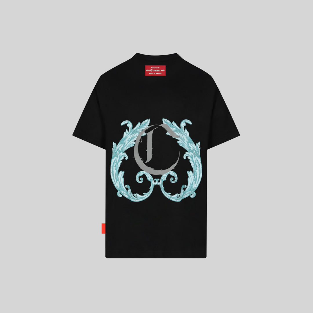 CAMISETA OVERSIZED VIRTÚ NEGRO CLEMONT