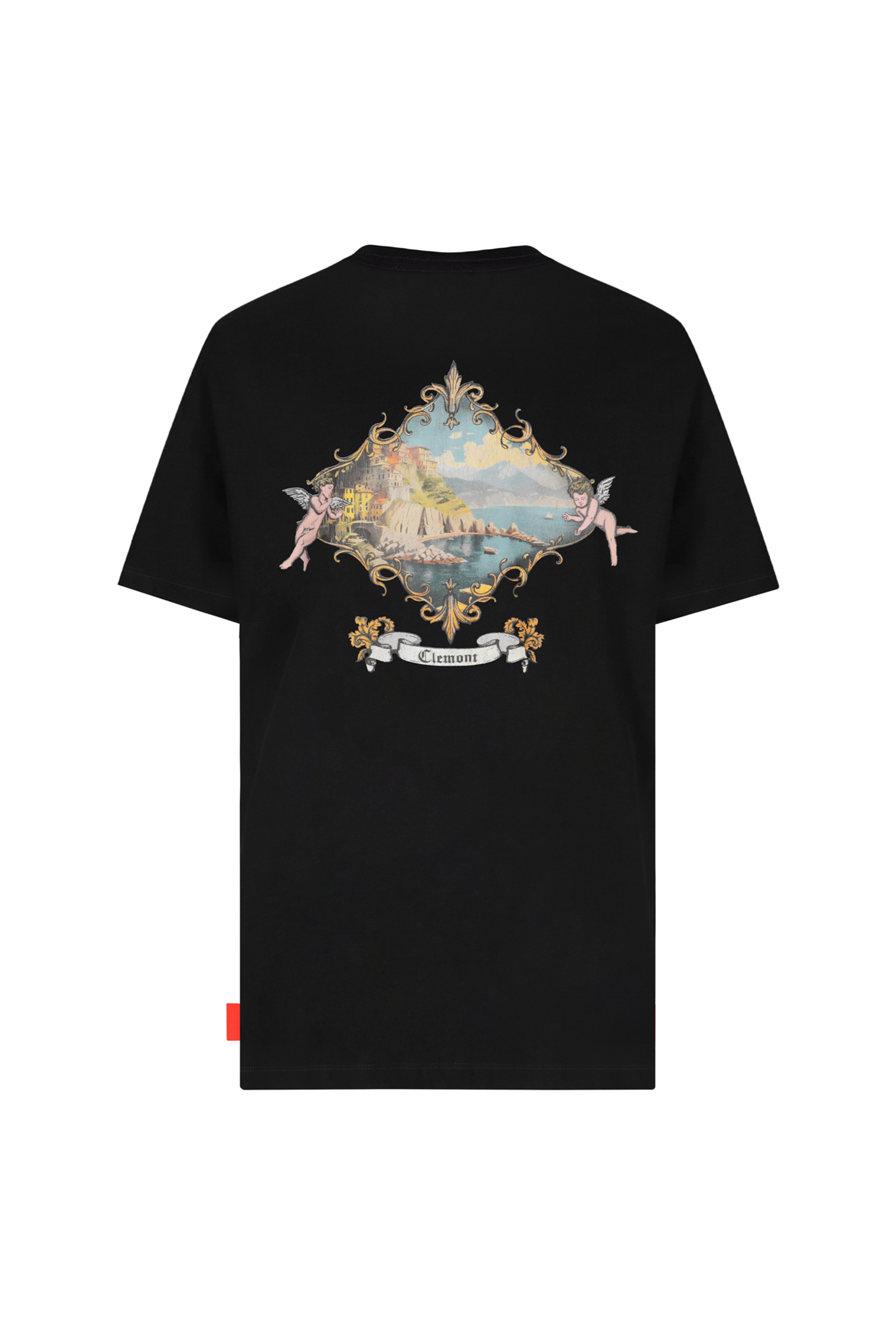 T-SHIRT MEN ADORABILE  BLACK  CLEMONT
