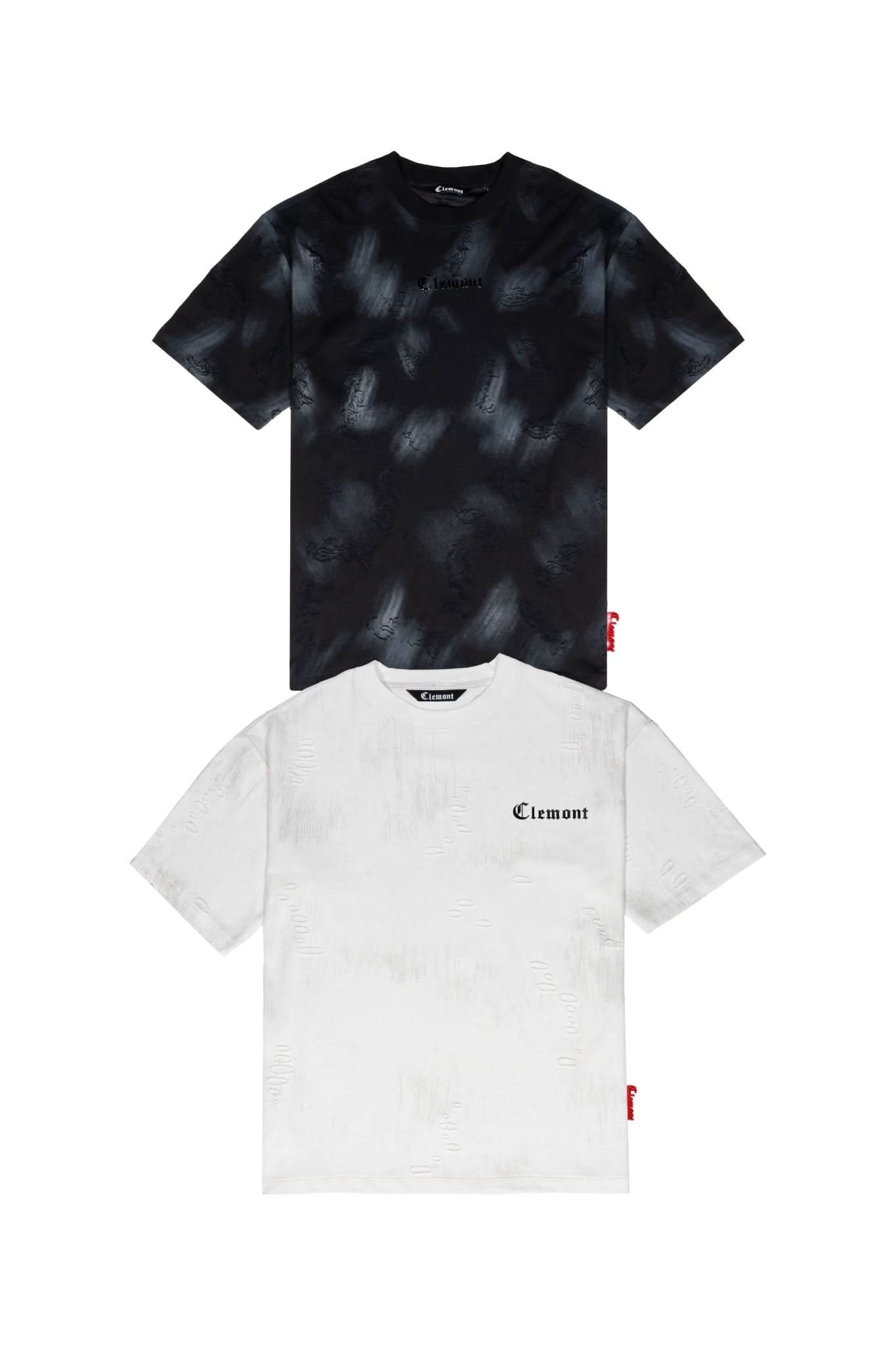 2X1 CAMISETAS CIVO I BLANCO/NEGRO CLEMONT - Clemont Oficial
