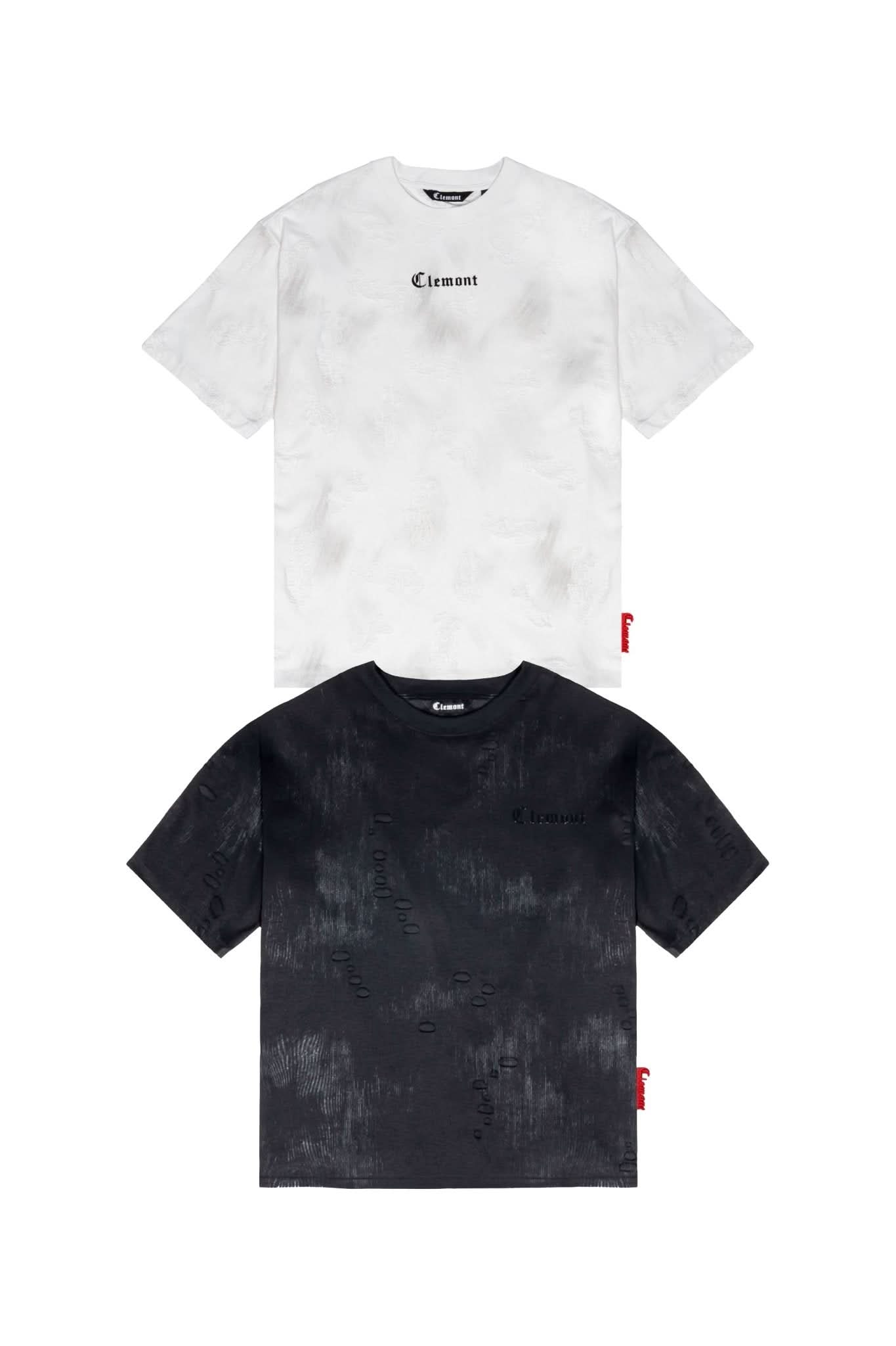 2X1 CAMISETAS CIVO II BLANCO/NEGRO CLEMONT - Clemont Oficial