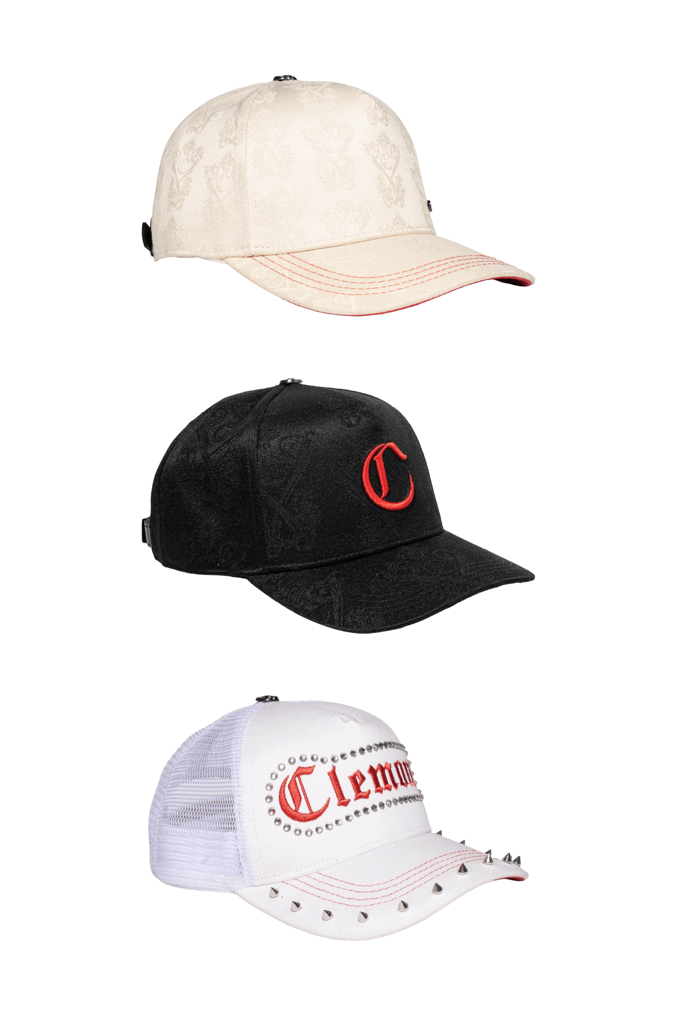 3 Pack Gorras Clemont - Clemont Oficial