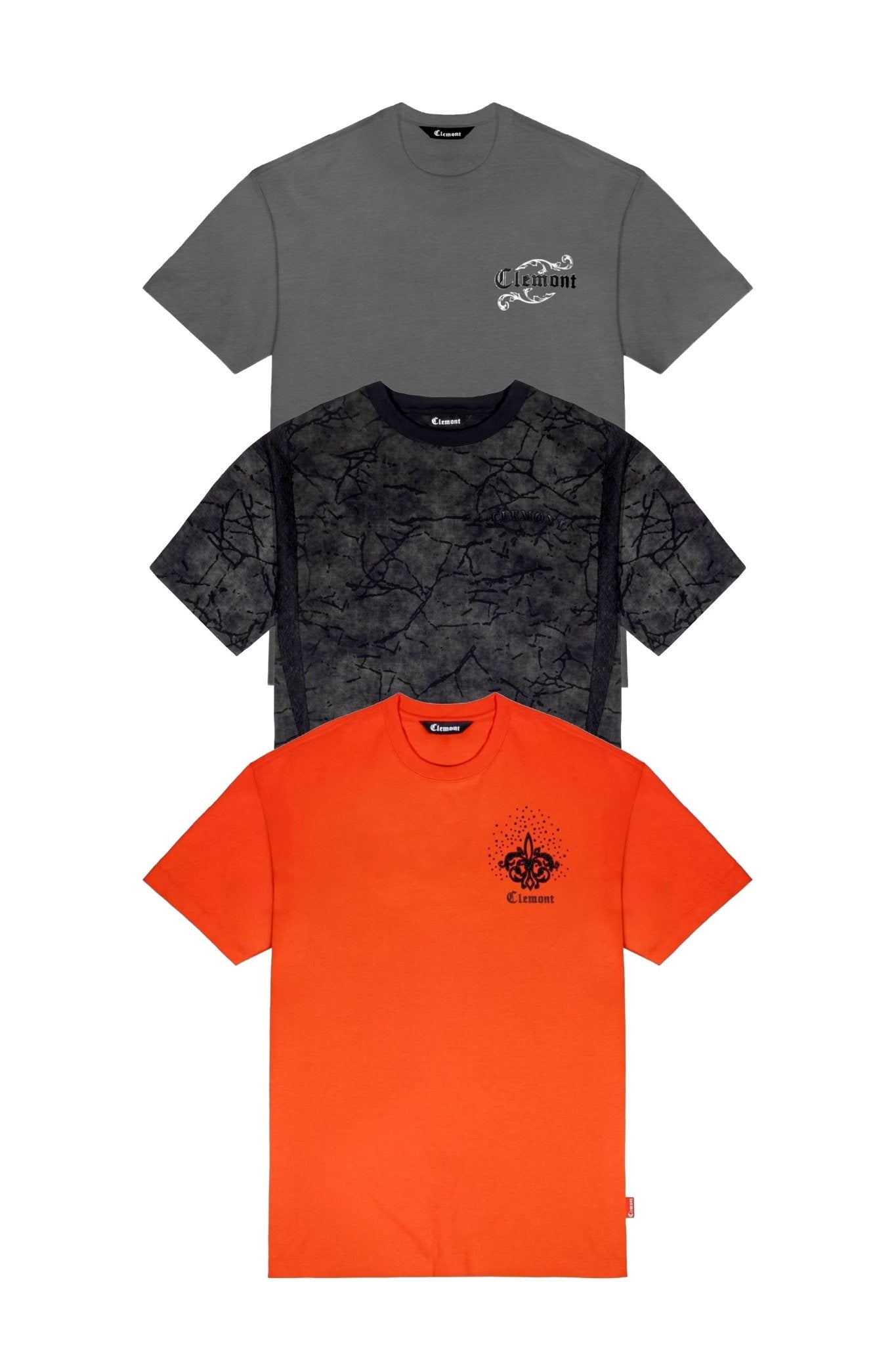 3PACK CAMISETAS HOMBRE BENEVOLENZA CLEMONT - Clemont Oficial