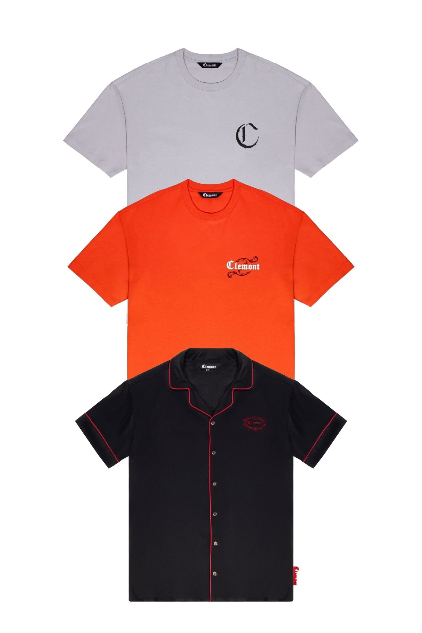 3PACK CAMISETAS HOMBRE GIOIOSO CLEMONT - Clemont Oficial