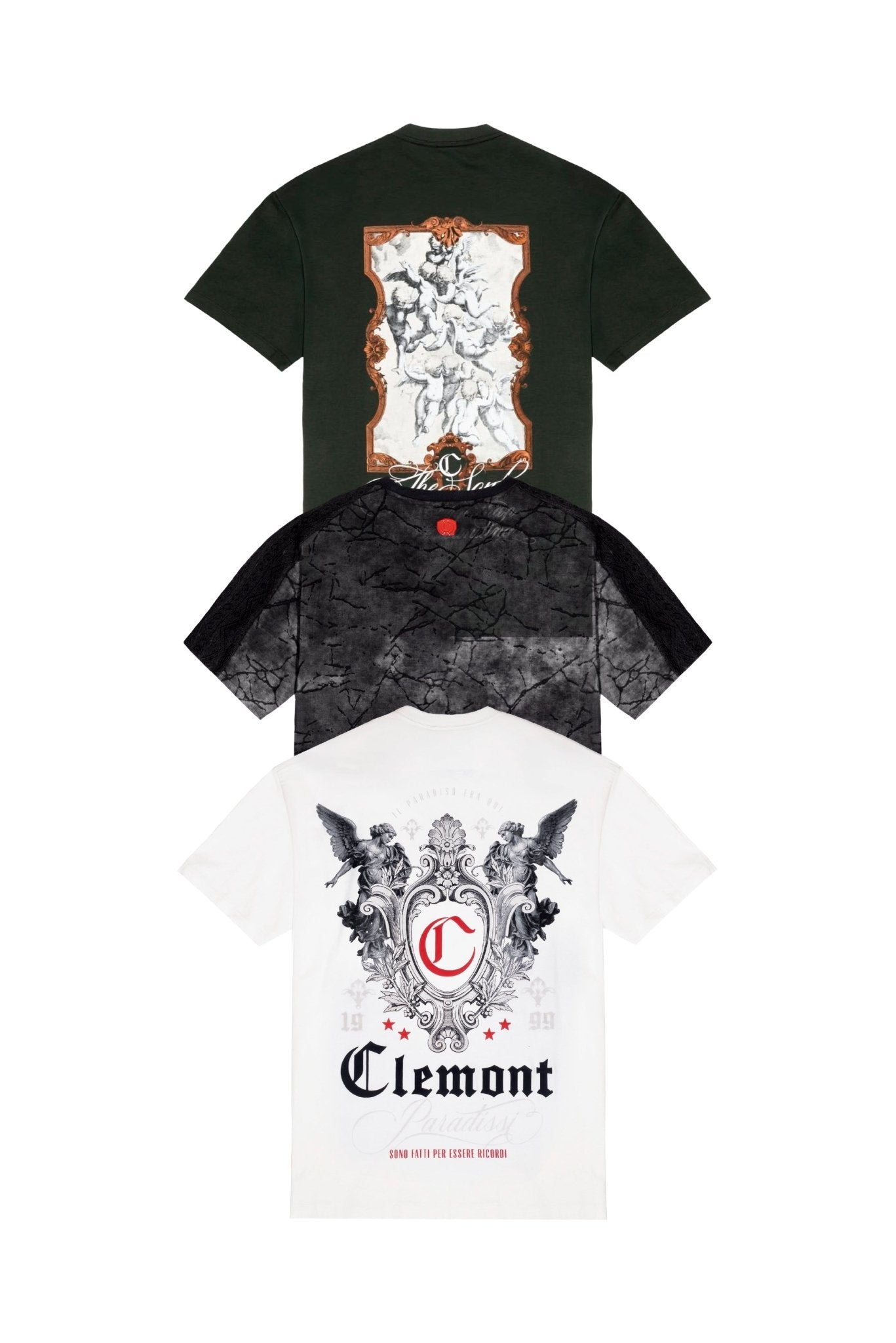 3PACK CAMISETAS HOMBRE GIORNO CLEMONT - Clemont Oficial