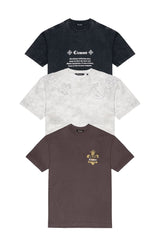 3PACK CAMISETAS HOMBRE INQUIETANTE CLEMONT - Clemont Oficial